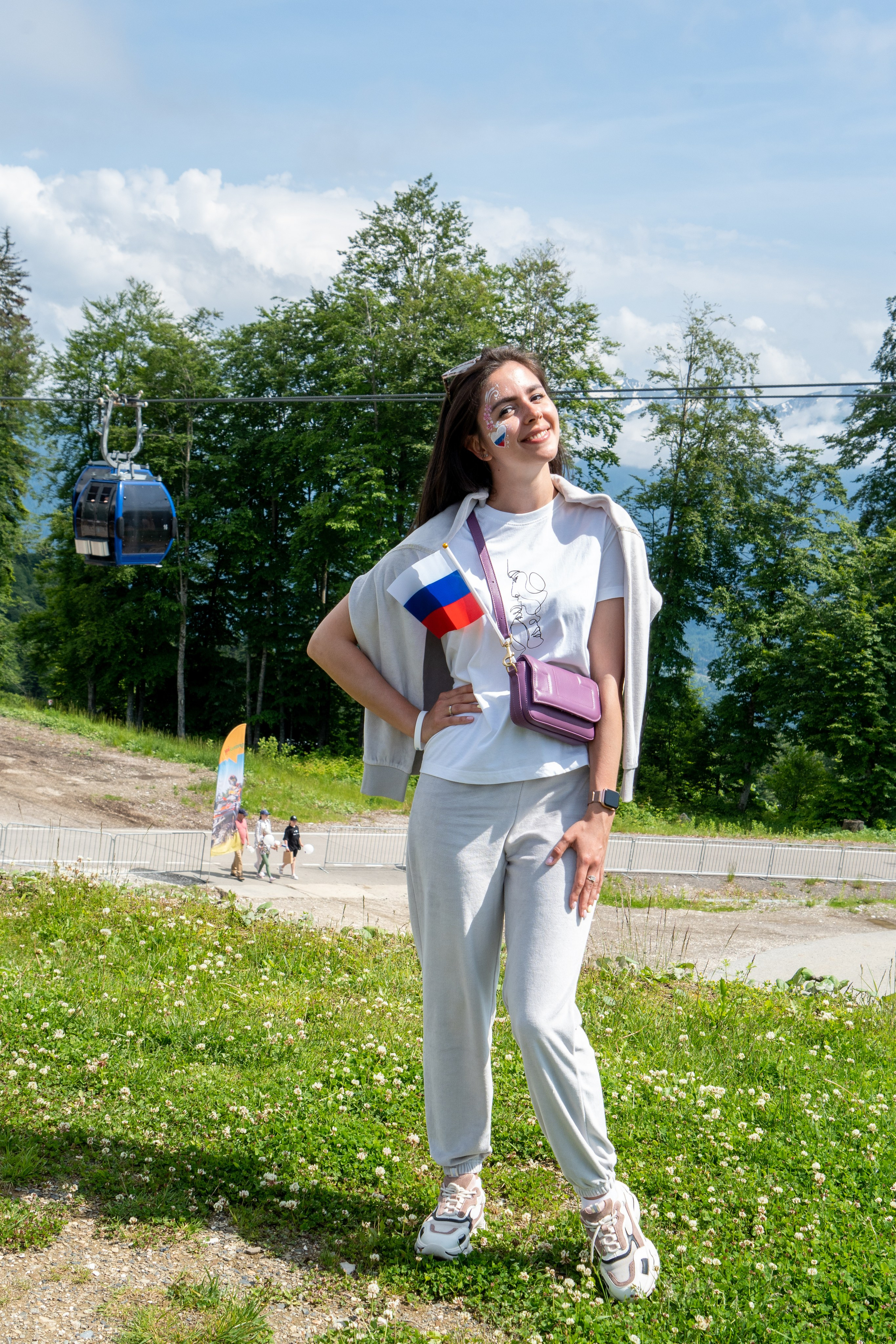 День России на курорте Газпром 2023. Репортажный фотограф в Красной Поляне и Сочи Павлюченко Екатерина