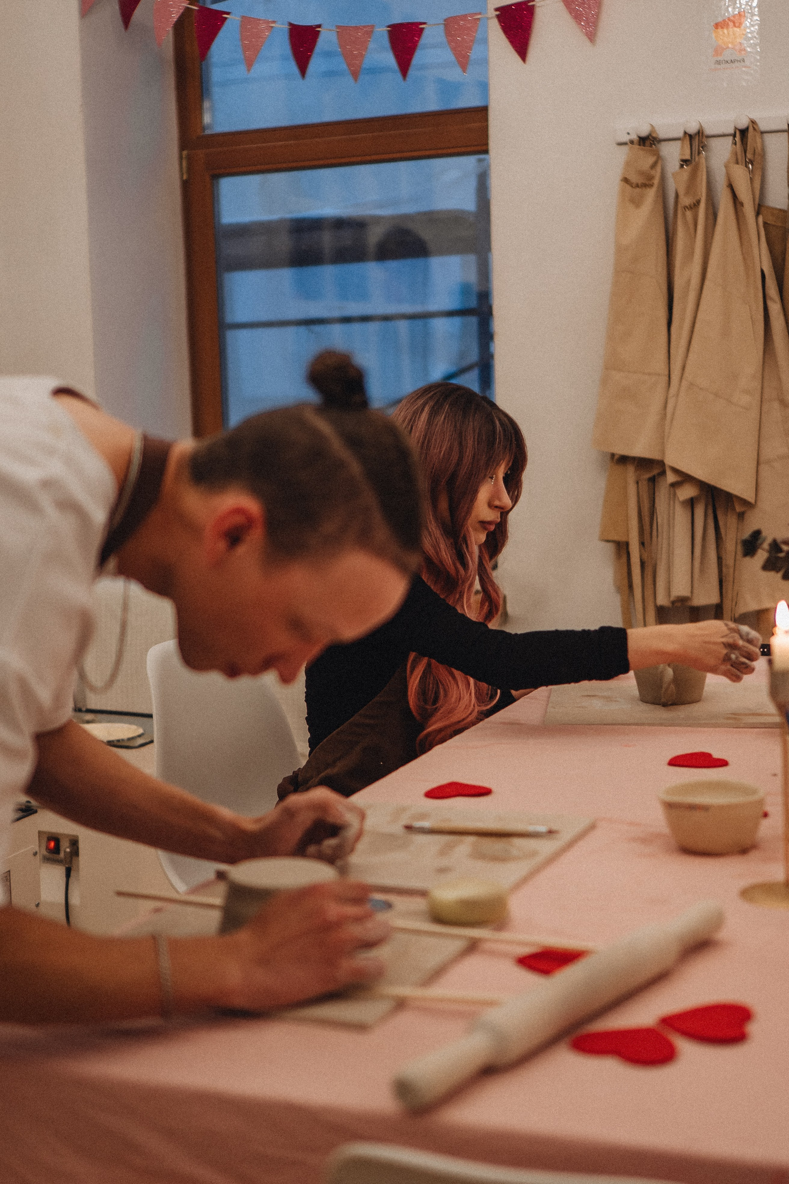 СВИДАНИЕ В ГОНЧАРНОЙ МАСТЕРСКОЙ. Профессиональный фотограф, Санкт-Петербург — Виктория Богомолова