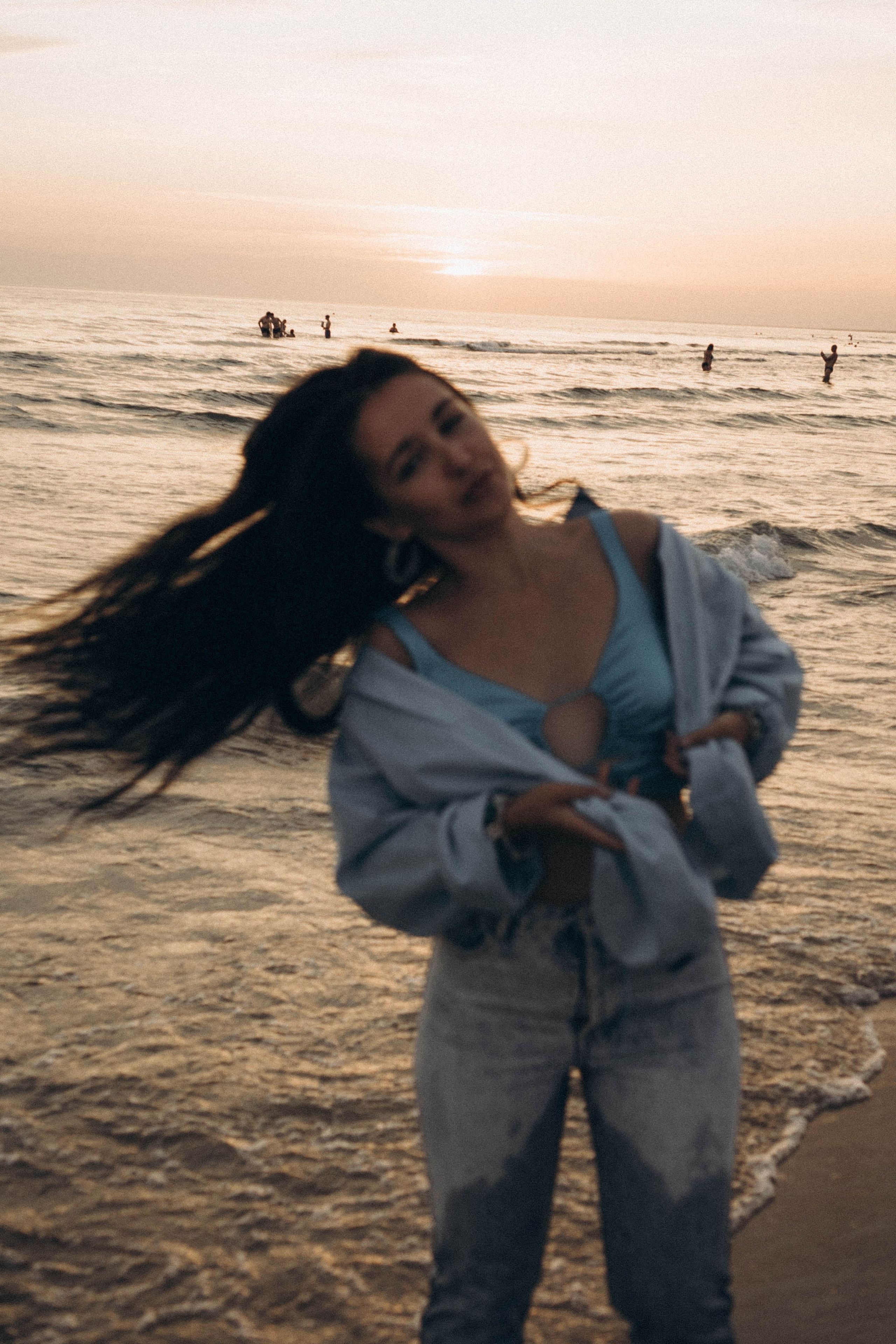 Июльский вечер на берегу черного моря. Профессиональный фотограф, Санкт-Петербург — Виктория Богомолова