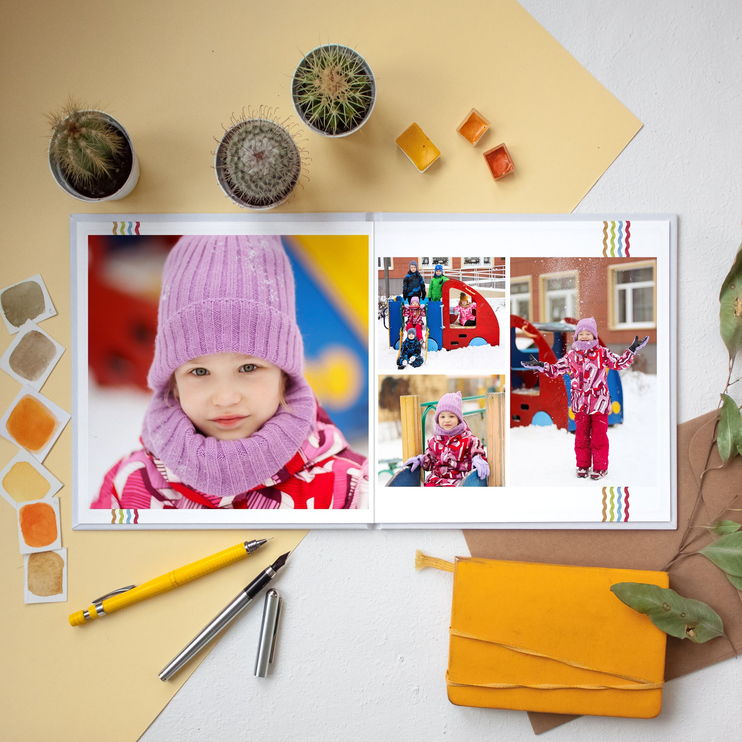Примеры альбомов в Детский сад. Фотограф г. Москва Олеся Пантелеева