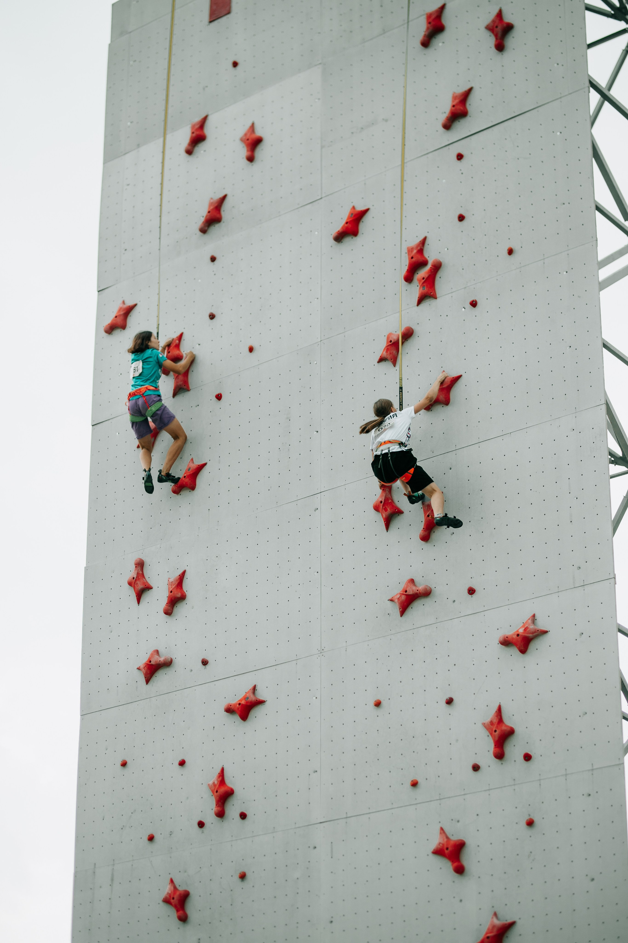 Соревнования по скалолазанию. Фотограф в Крыму