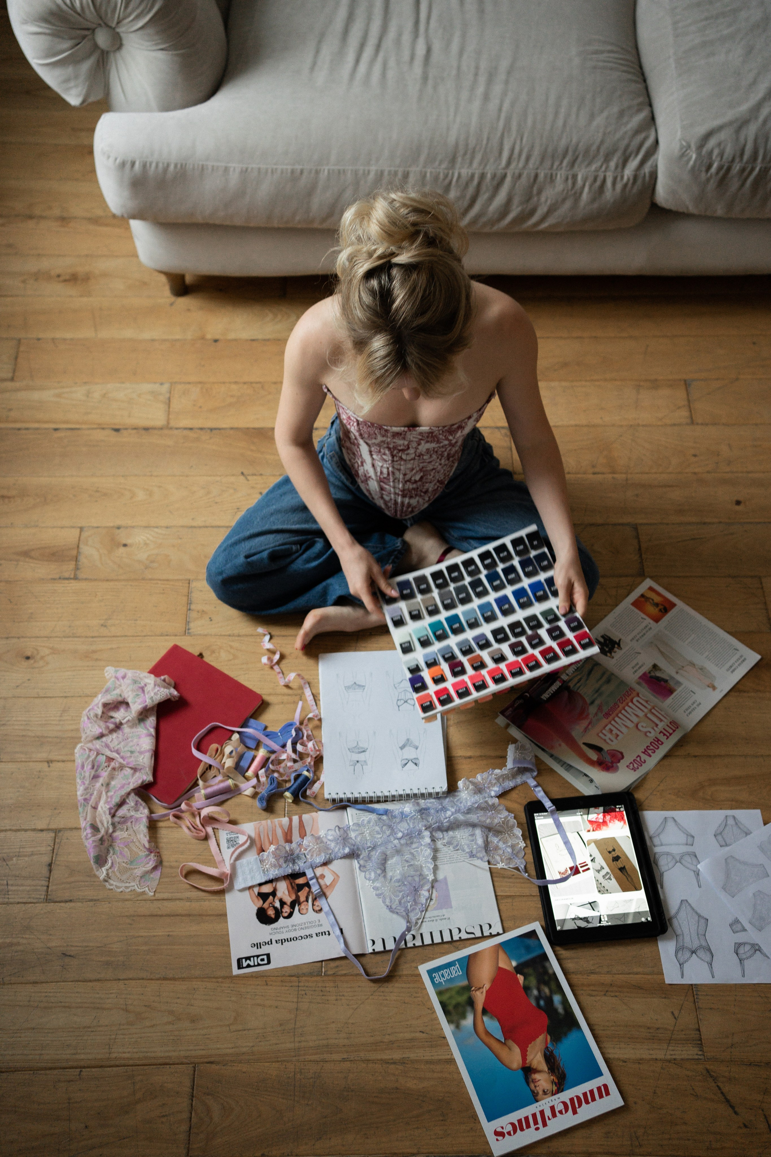 Анна дизайнер одежды. Фотограф Ольга Игорева