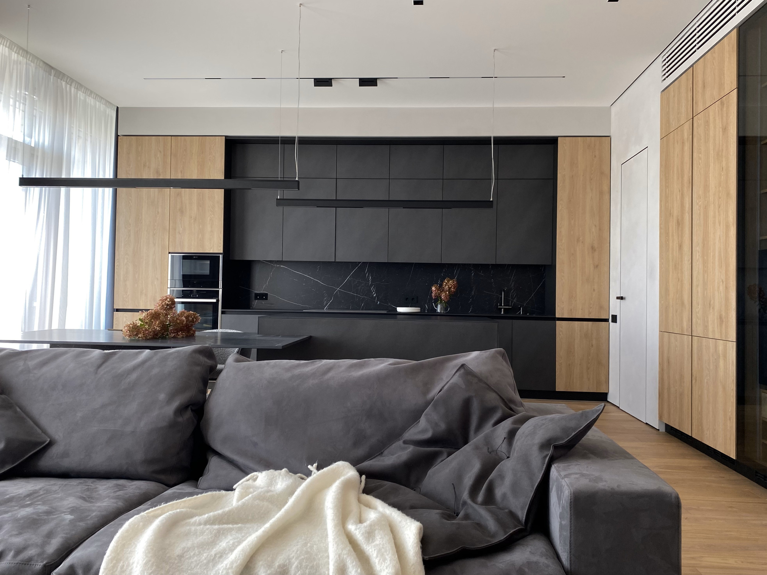 Квартира с видом на Неву, 140 м². Дизайнер интерьера, Санкт-Петербург