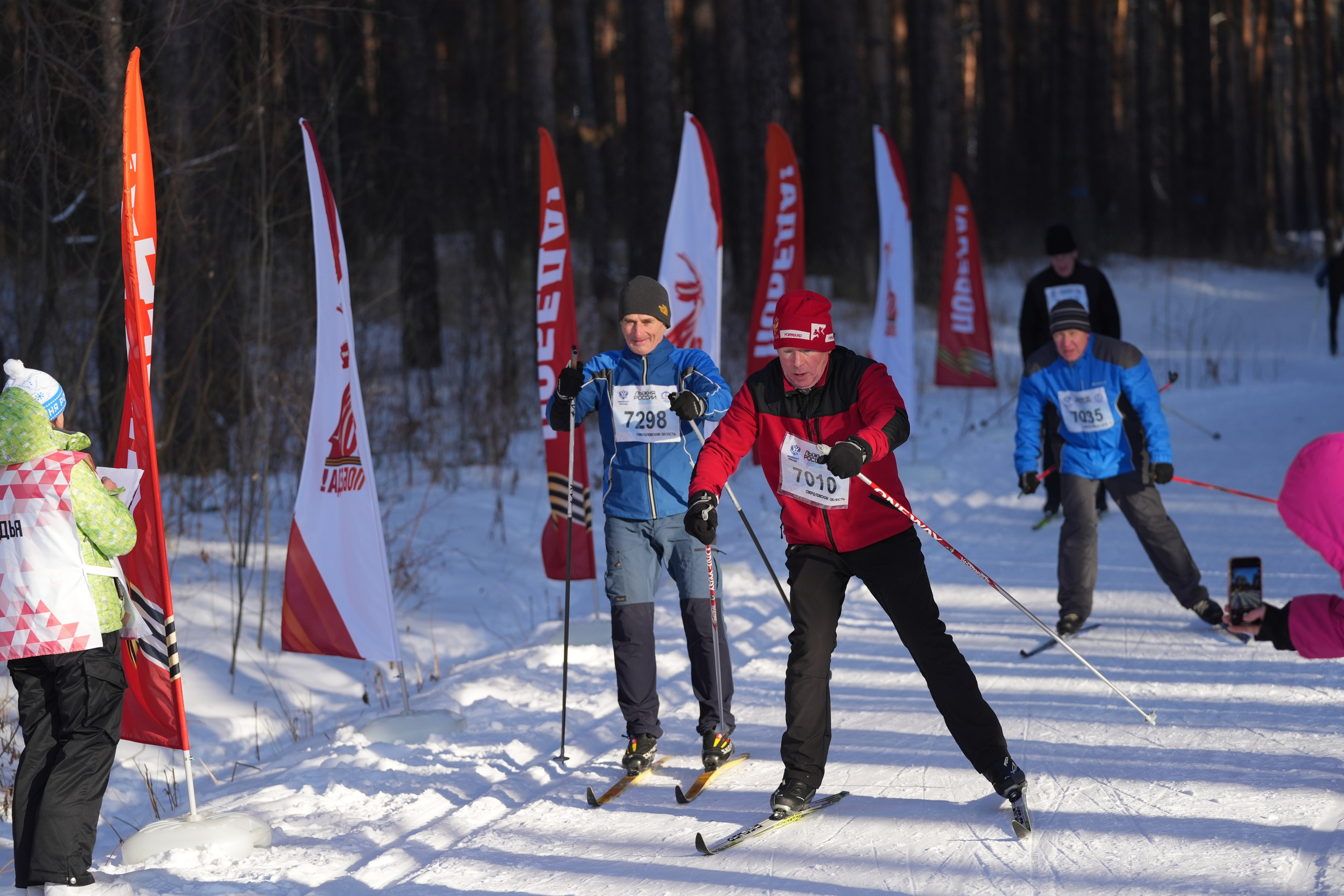 Лыжня России 2025. Фотограф в детский сад в Екатеринбурге, выпускные альбомы Юлия Умерова