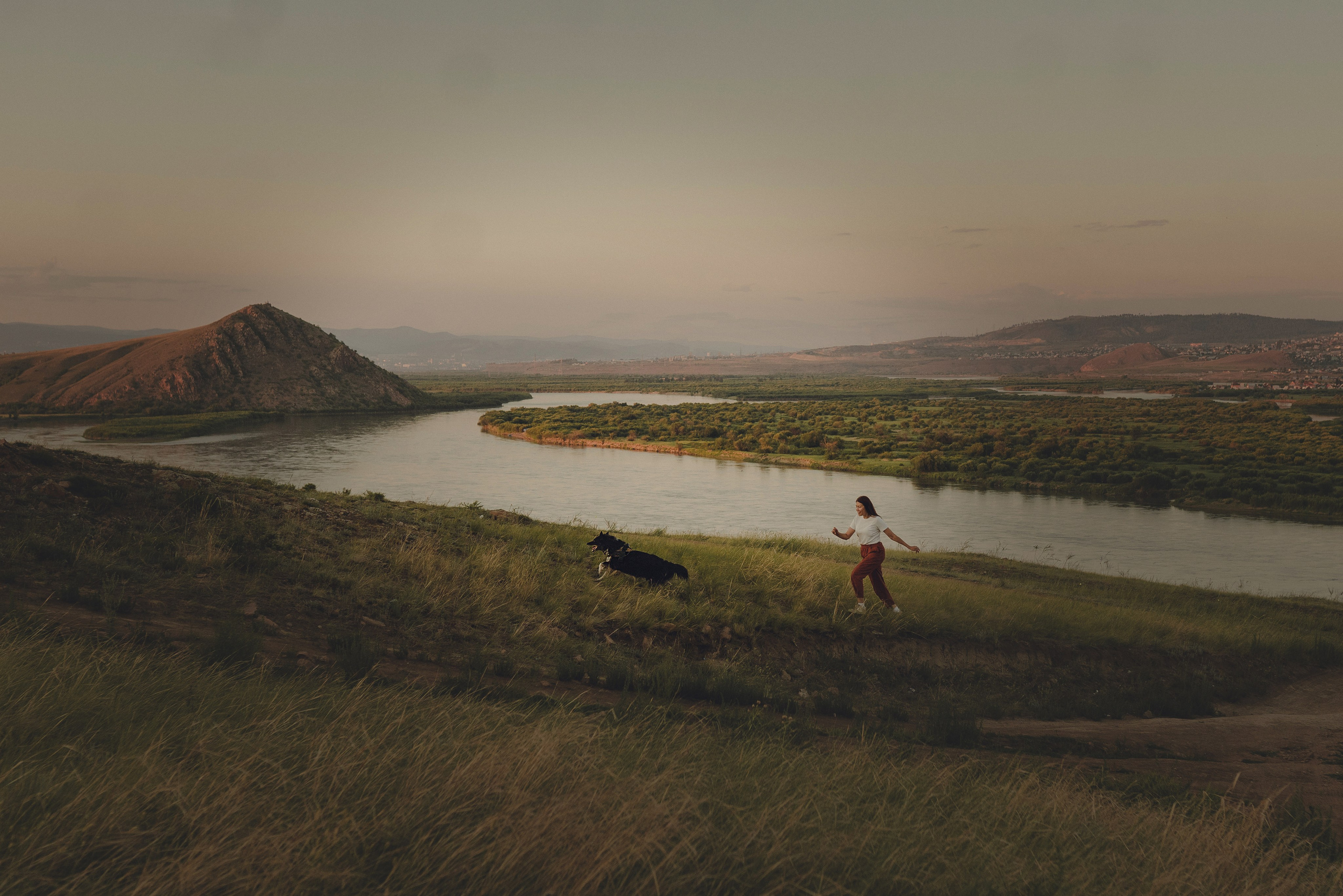 Настя и Умка. Фотограф анималист в Спб недорого Олеся Майорова