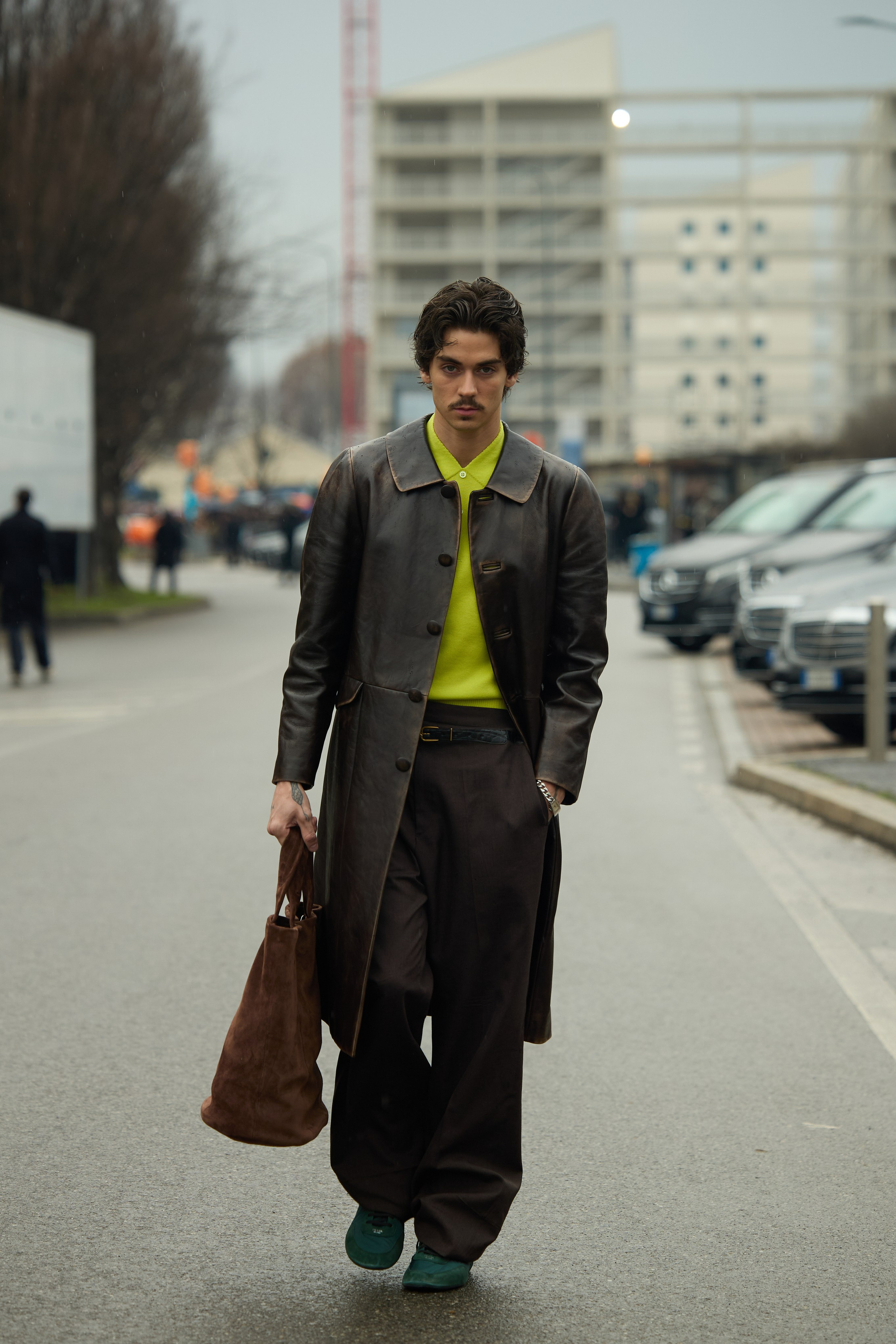 Milan Fashion WeekMens Fall/Winter 25/26 Prada. Photographer in Milan Ivan Goncharov