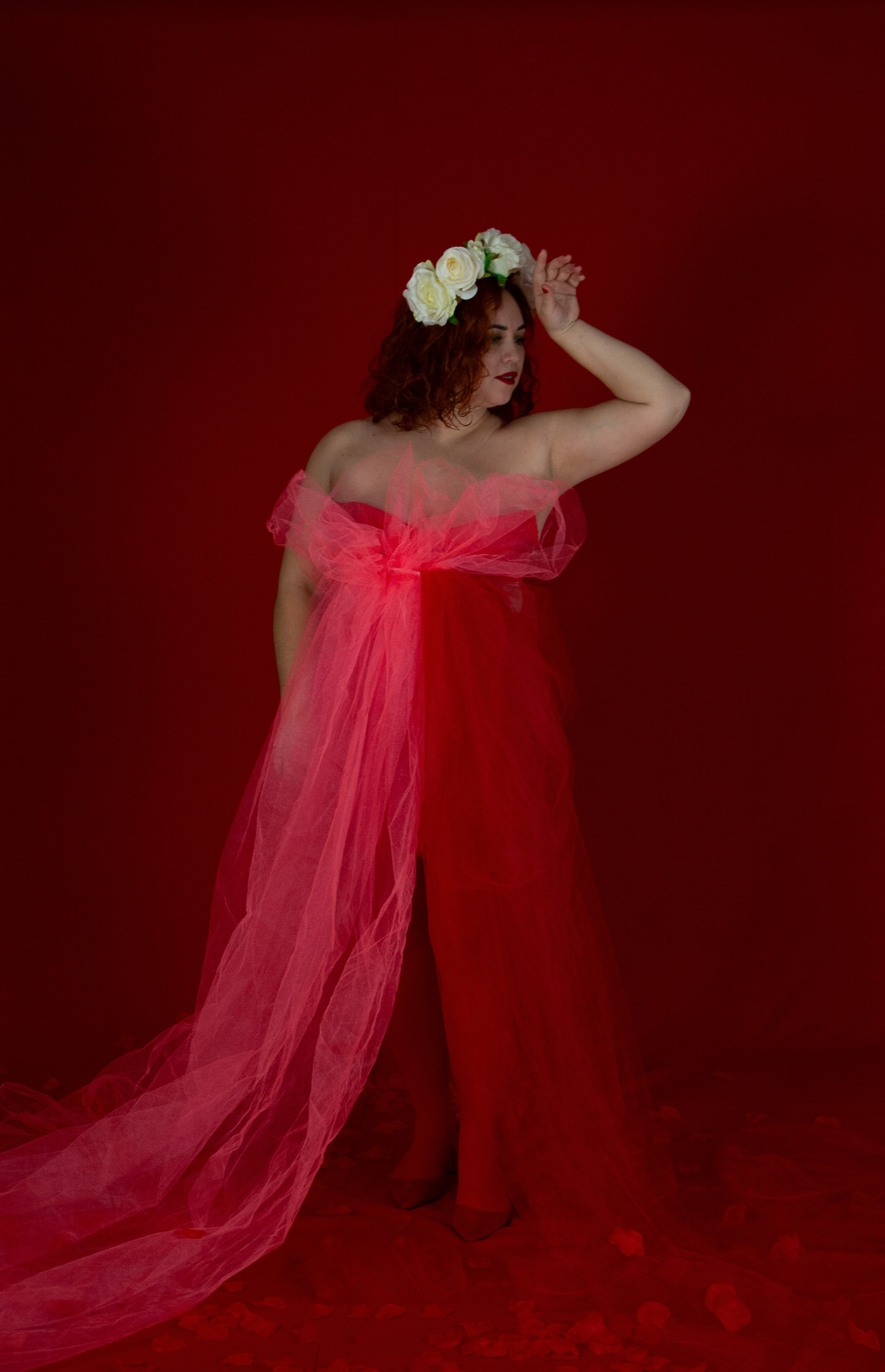 Леди в красном. Елена Волкова семейный фотограф в станице Гостагаевской города-курорта Анапа