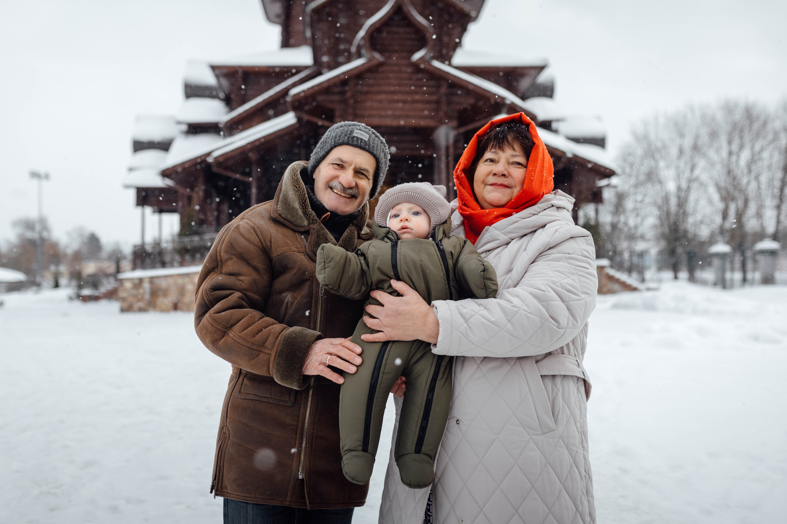 Крещение Матвея, храм Святой Троицы, декабрь 2025