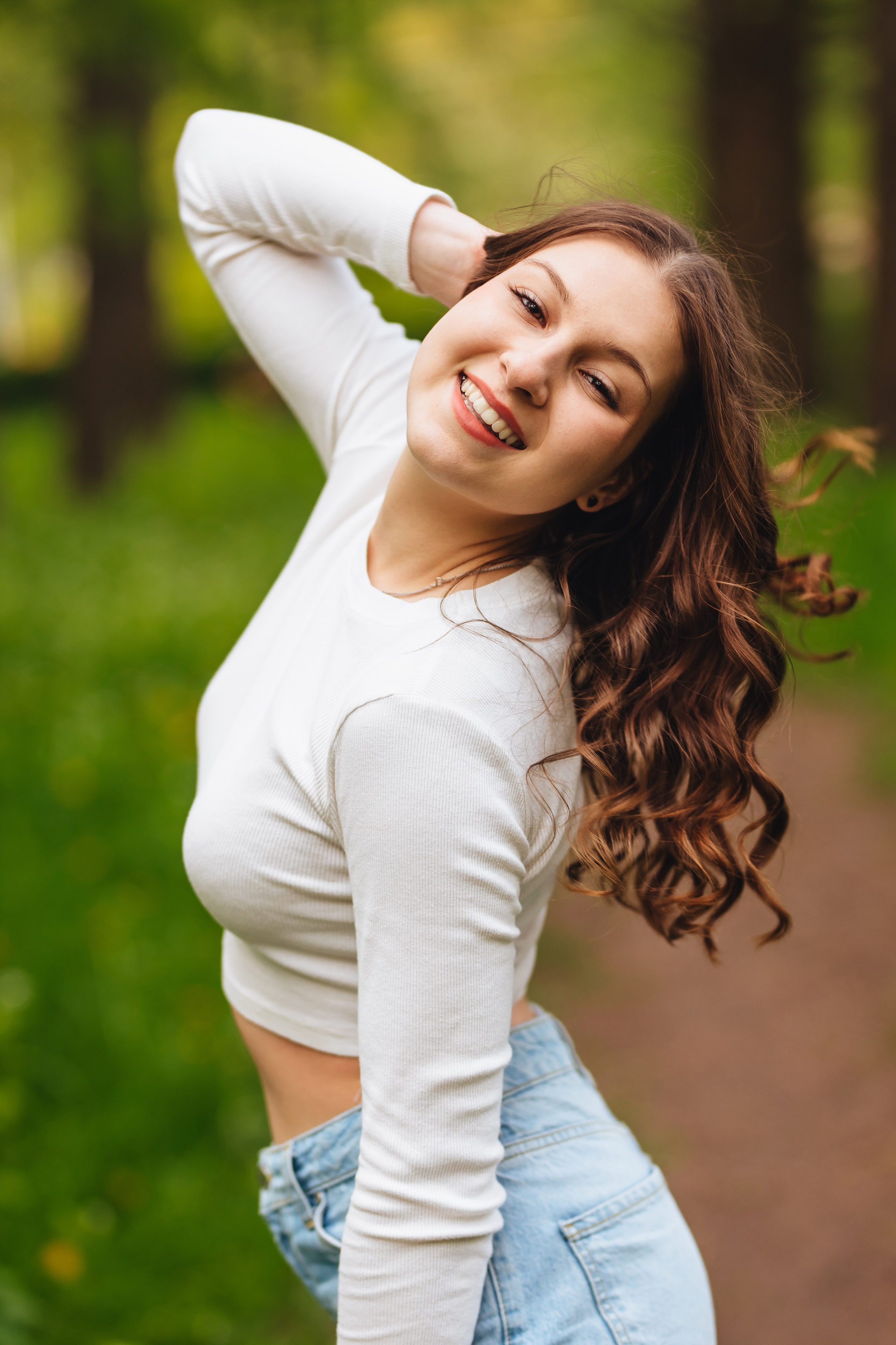 11 класс в парке. Свадебный и семейный фотограф в Туле и области Маша Костина