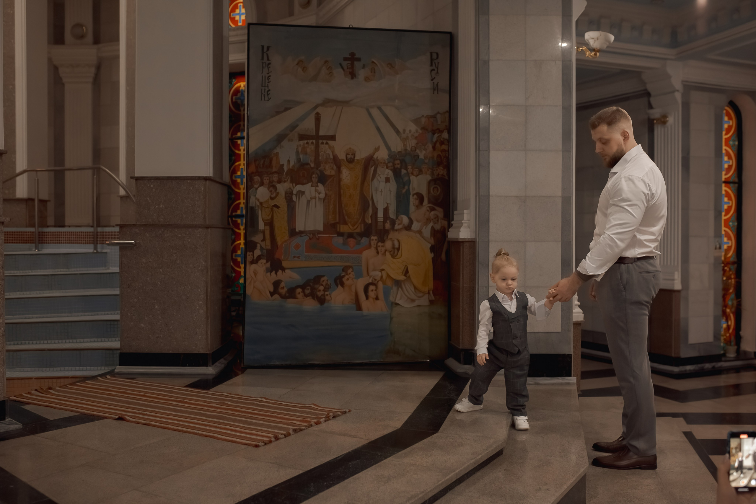 Крещение Грегора. Фотограф на Крещение и Венчание в Ташкенте