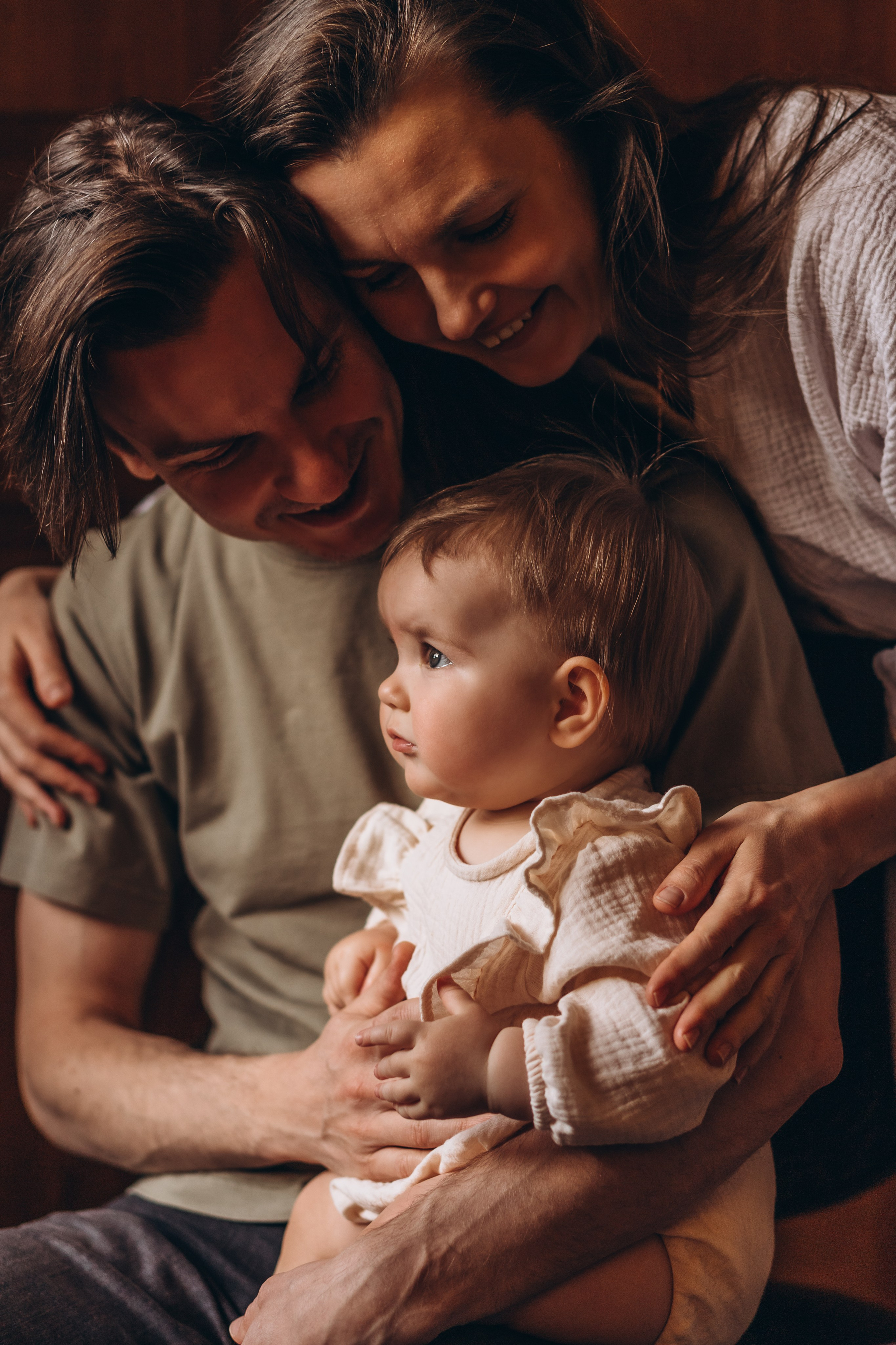 Семейные в студии. Семейный и интерьерный фотограф в Санкт-Петербурге Климова Светлана