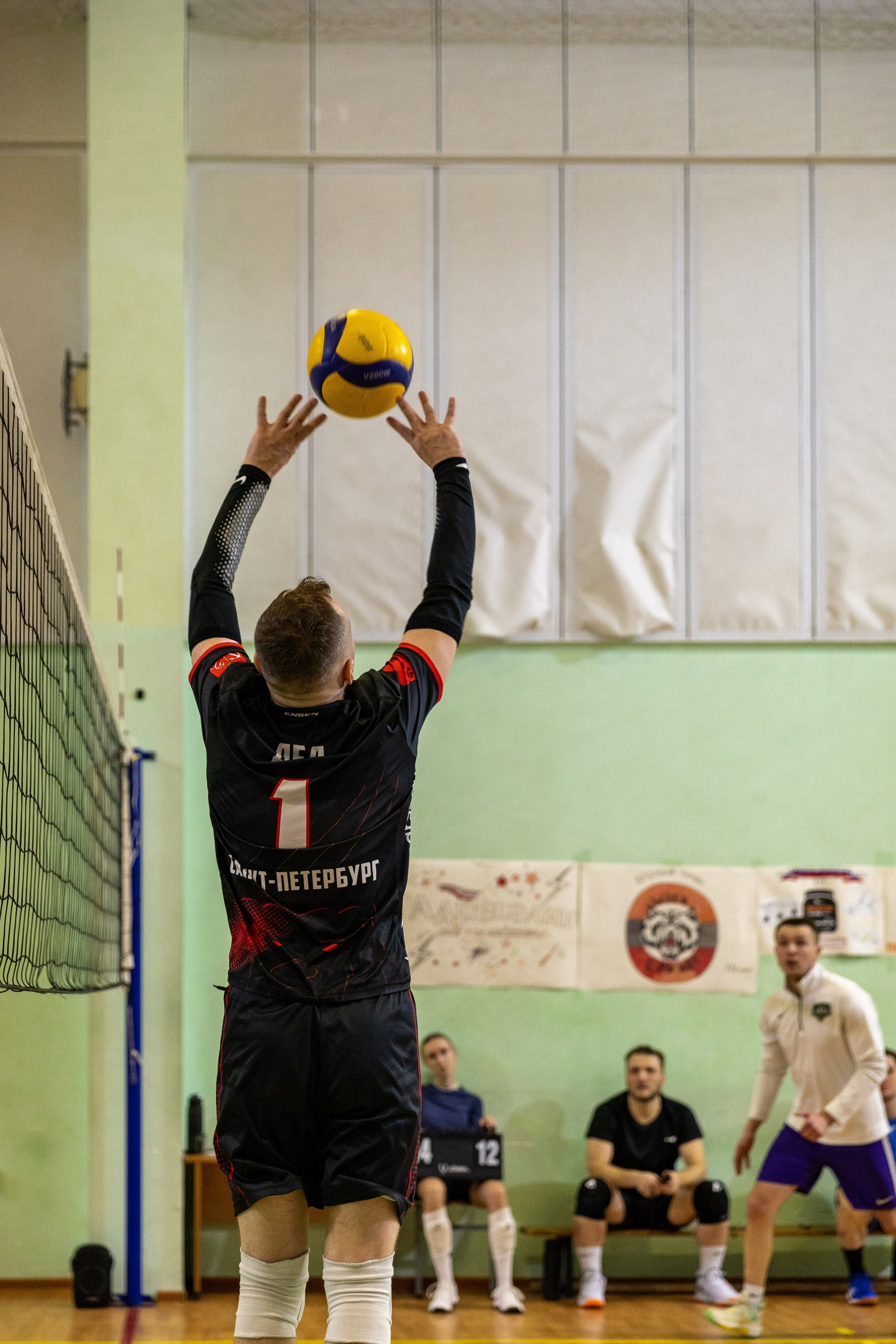 Воллейбол. Товарищеский матч.