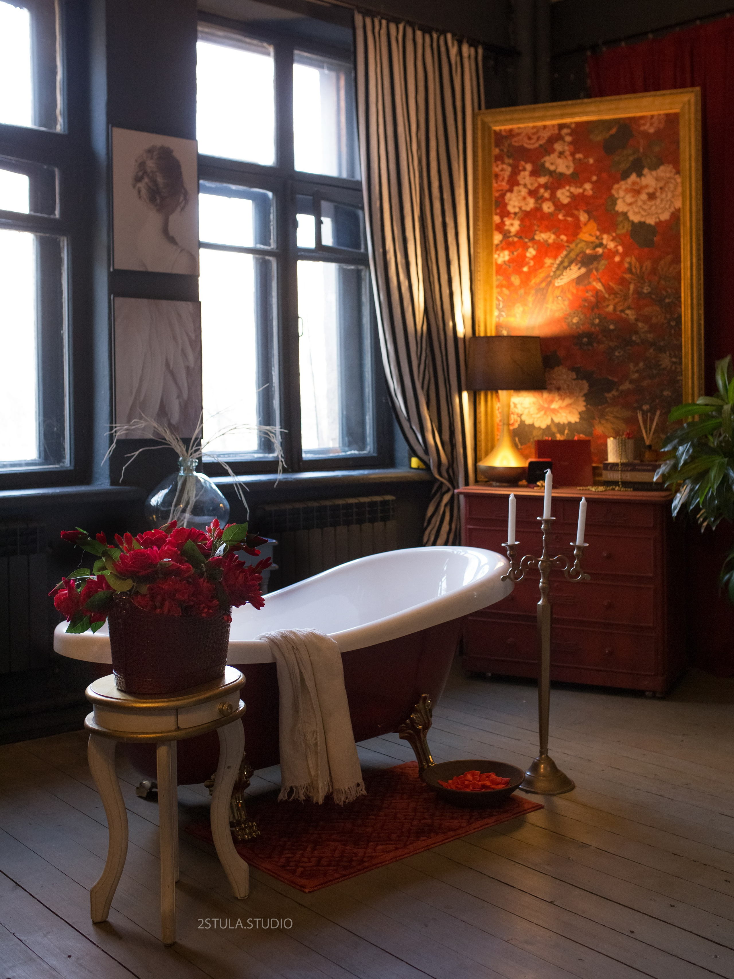 Будуар на Макатаева 127/3. Фотостудия Алматы — 2 Stula.Studio | Аренда залов