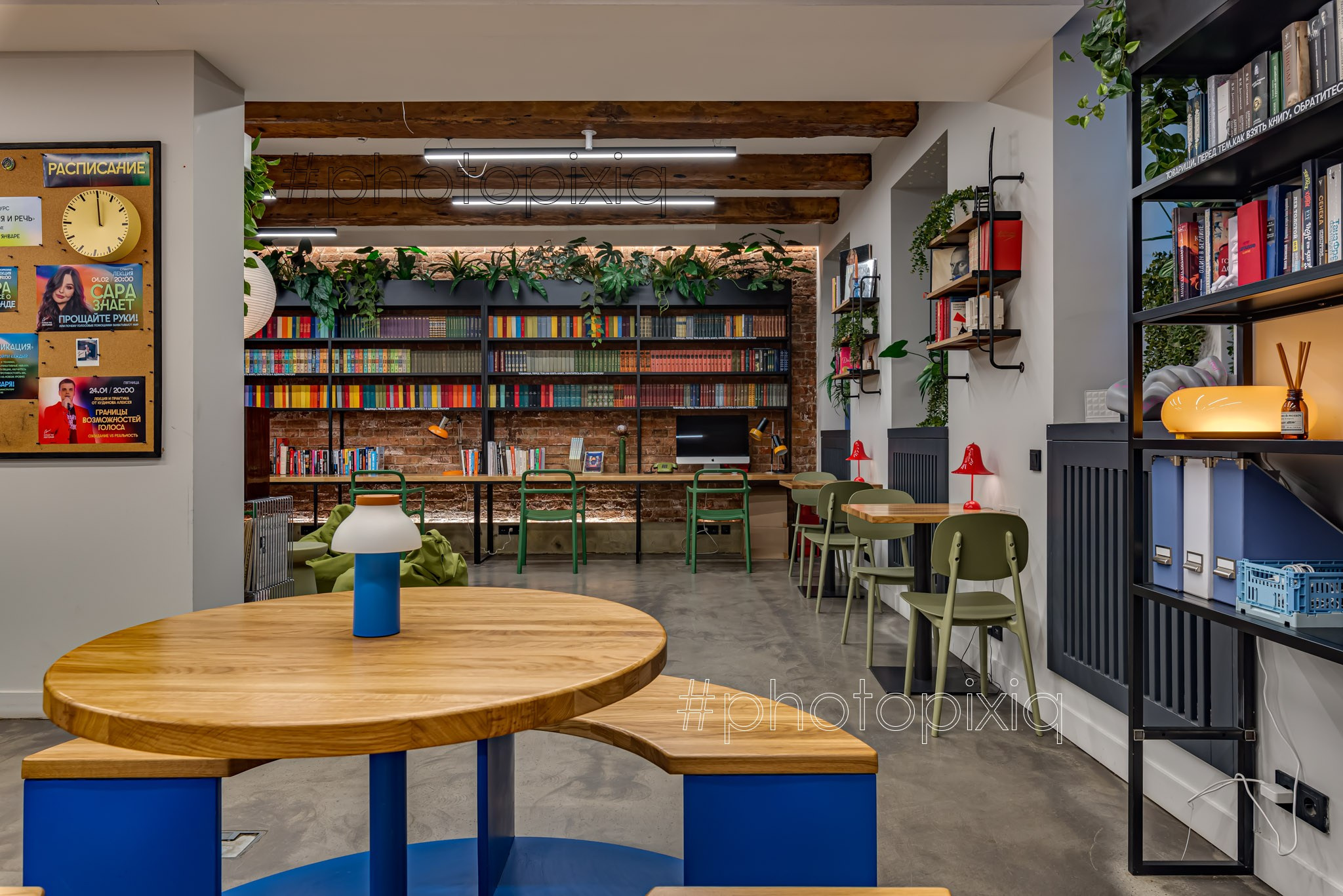 Интерьерная съёмка коворкинга САРЁНОК. Интерьерная съёмка и виртуальные туры — Интерьерный фотограф Кузнецов Сергей (photopixiq)