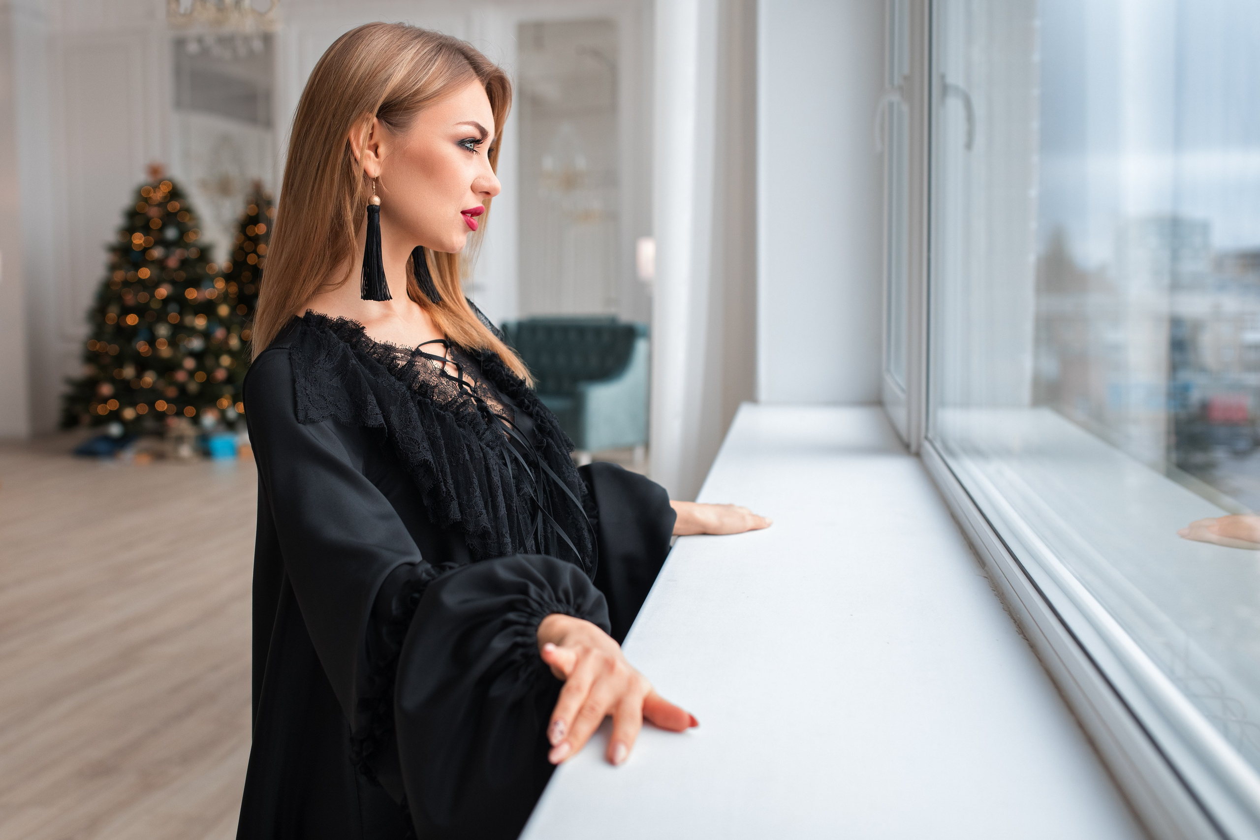 Фотосет с Ольгой в интерьере для «себя»