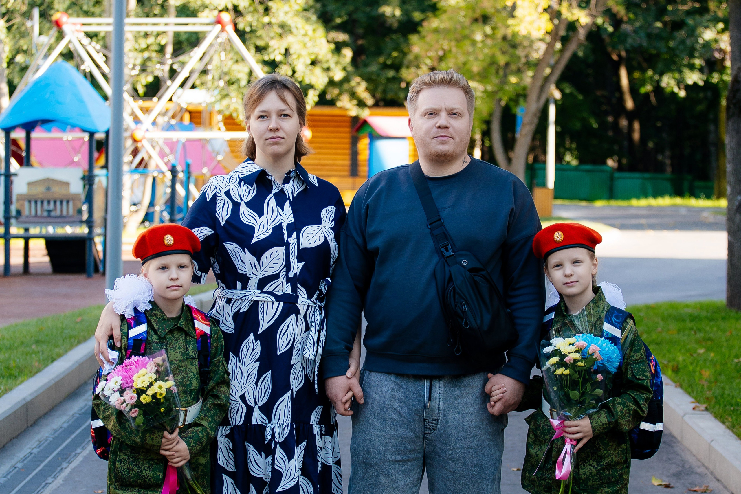 1-A класс 1 сентября. Семейный и детский фотограф в Москве Александра Мак