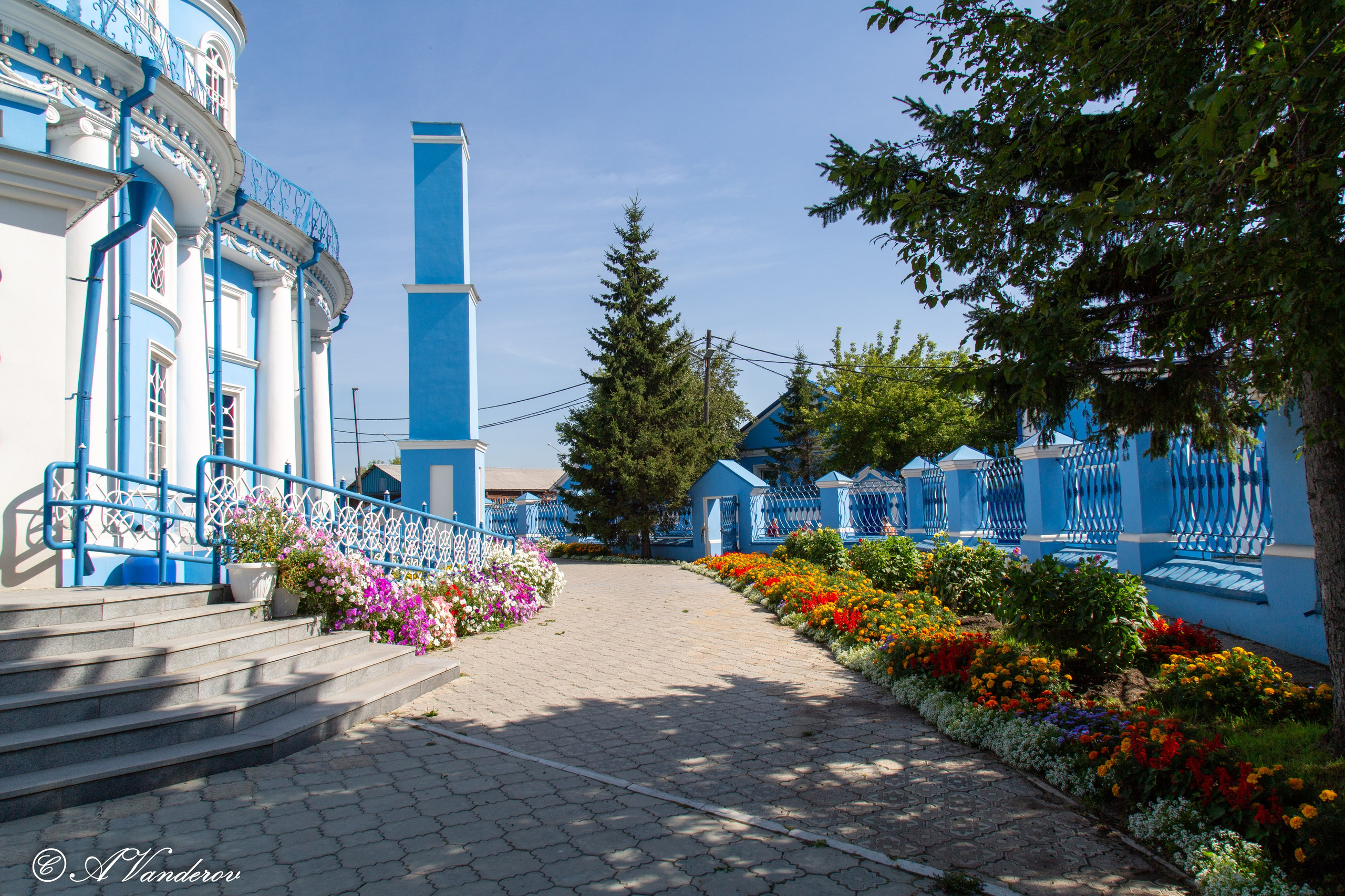 Храм Казанской иконы Божией Матери Тельма. Фотограф Омск | Александр Вандеров