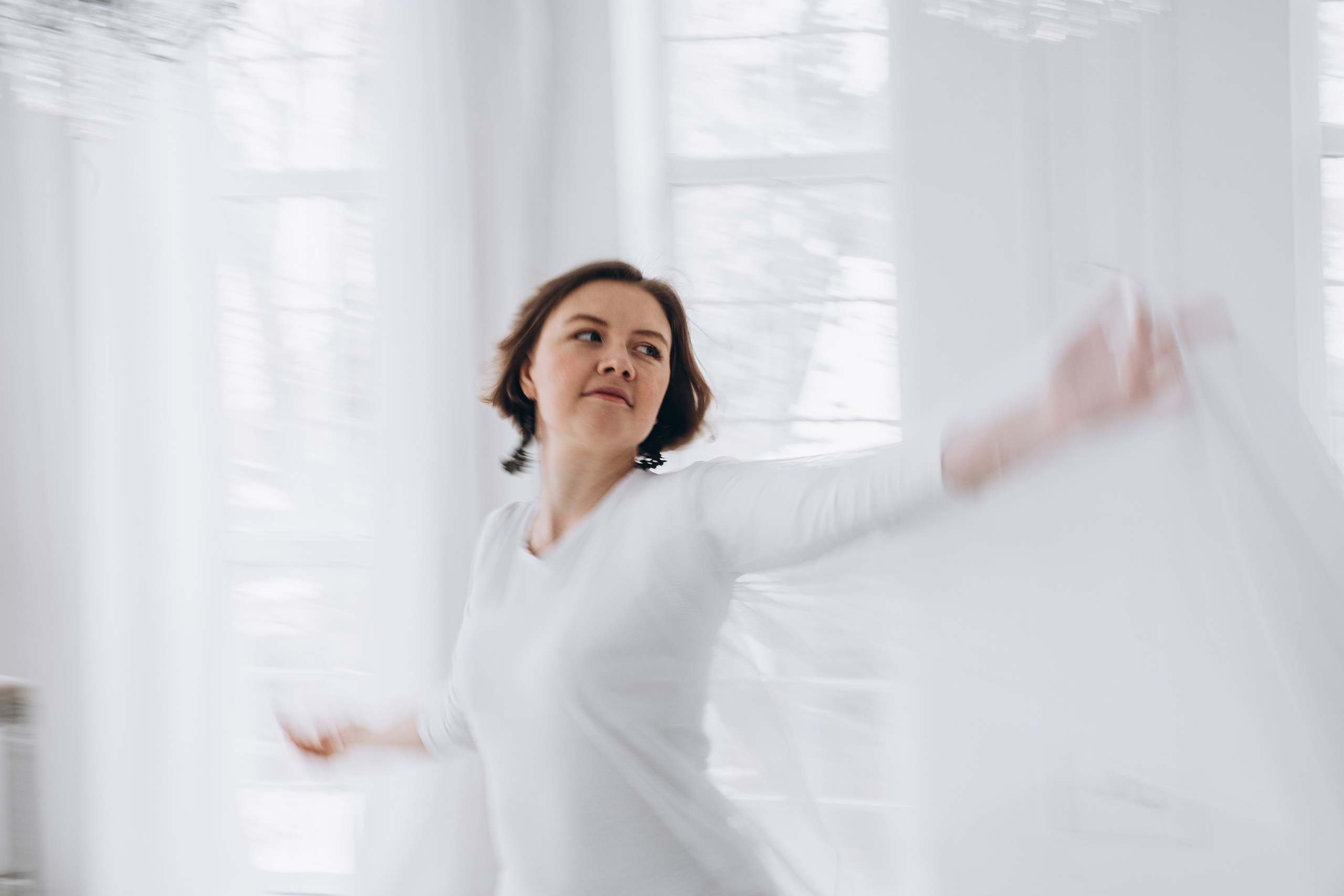 Воздушная с тканями. Фотограф в Иркутске Анна Мирошникова