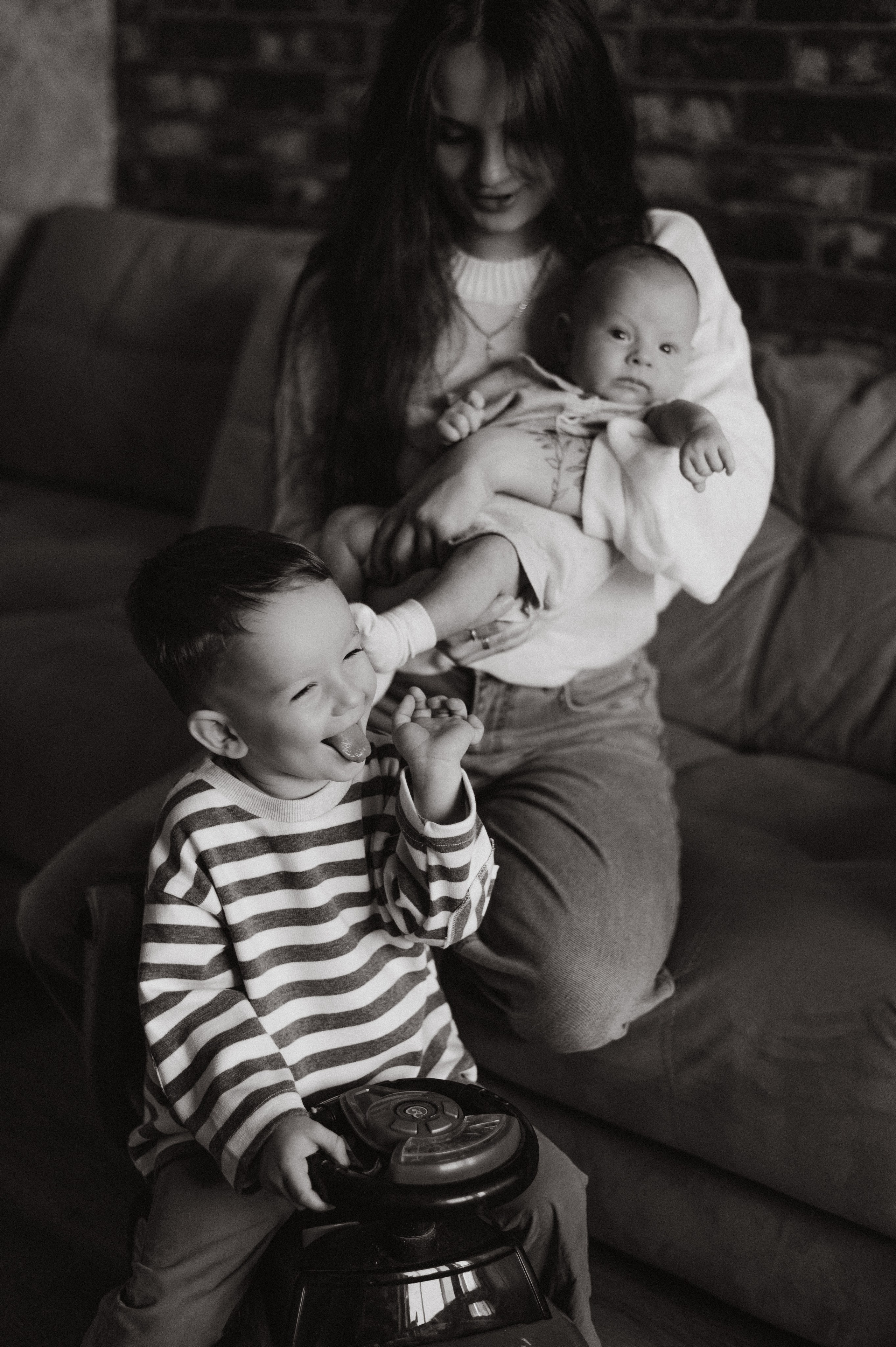 Семья Кутеповых (домашняя). Фотограф в Иркутске