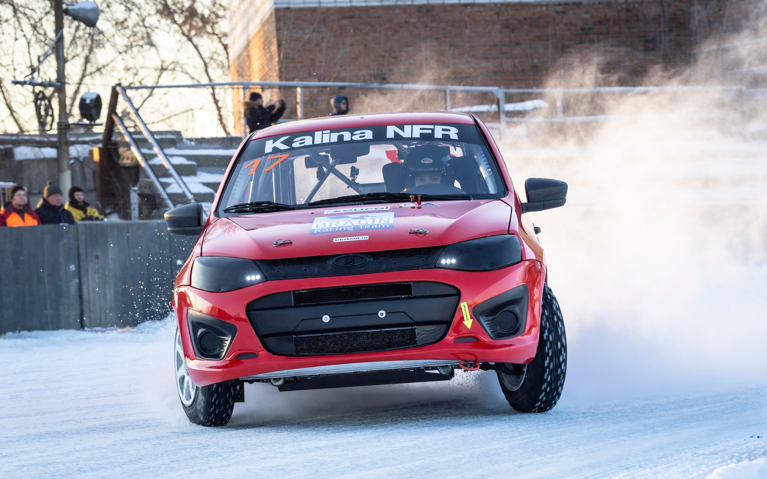 Автогонки «Трек 400» на льду. Bertran Ordo