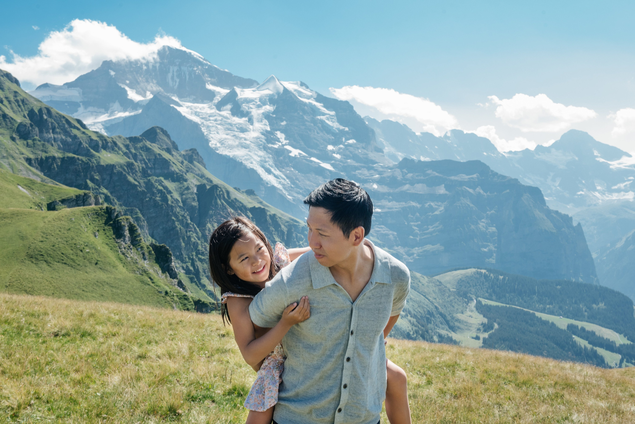 Dorothy, Richard, Zoe and Liam (Mannlichen). Photographer in Switzerland and Europe Anna Alekseenko