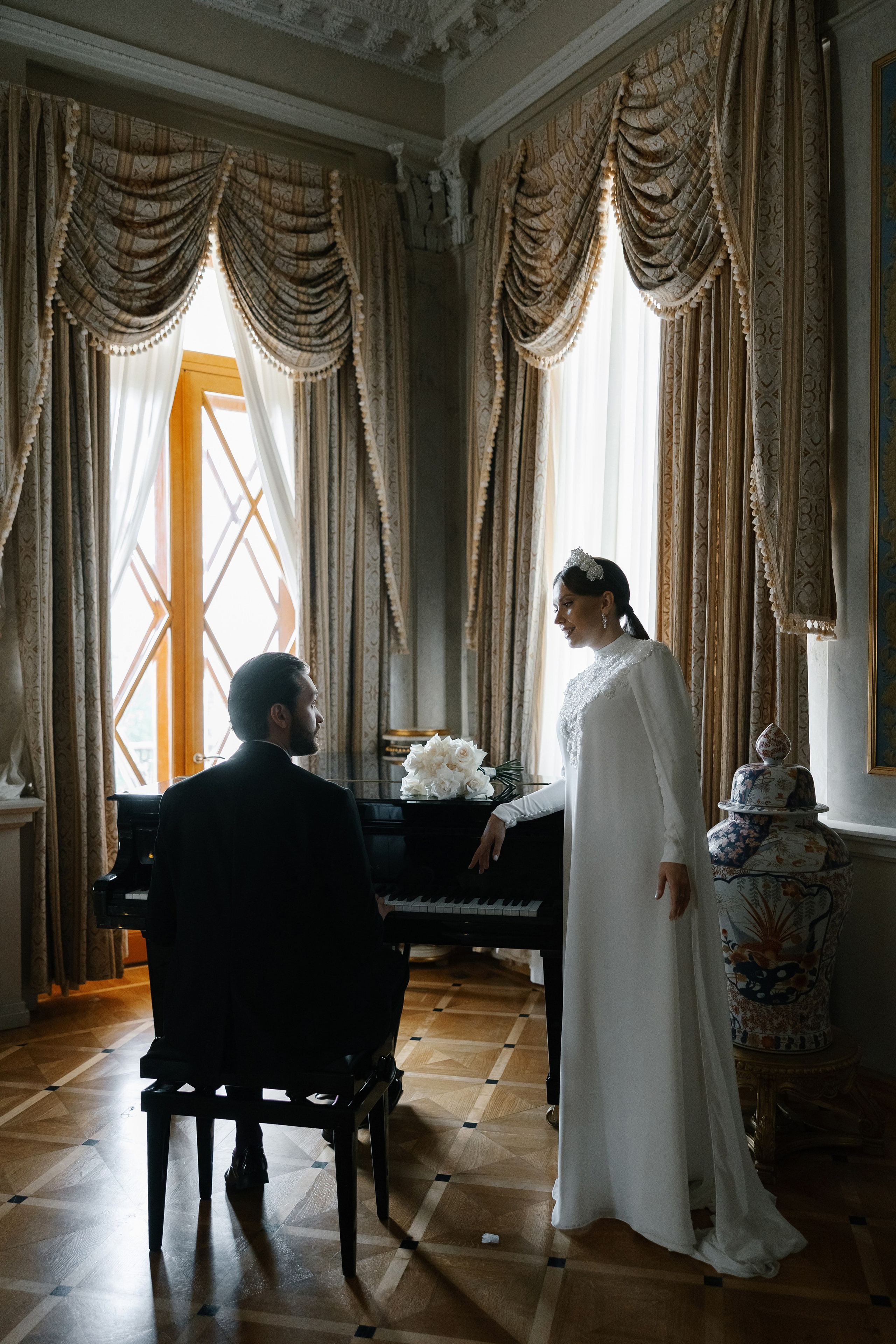 Анастасия и Богдан: усадьба Морозовка. Свадебный фотограф Москва