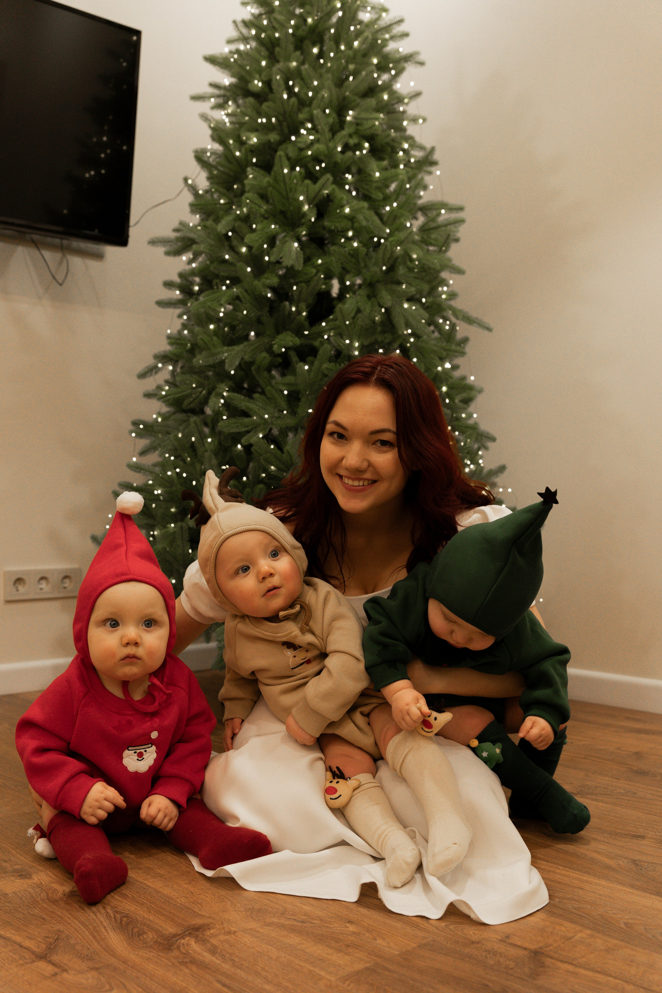 Новогодние тройняшки. Главная