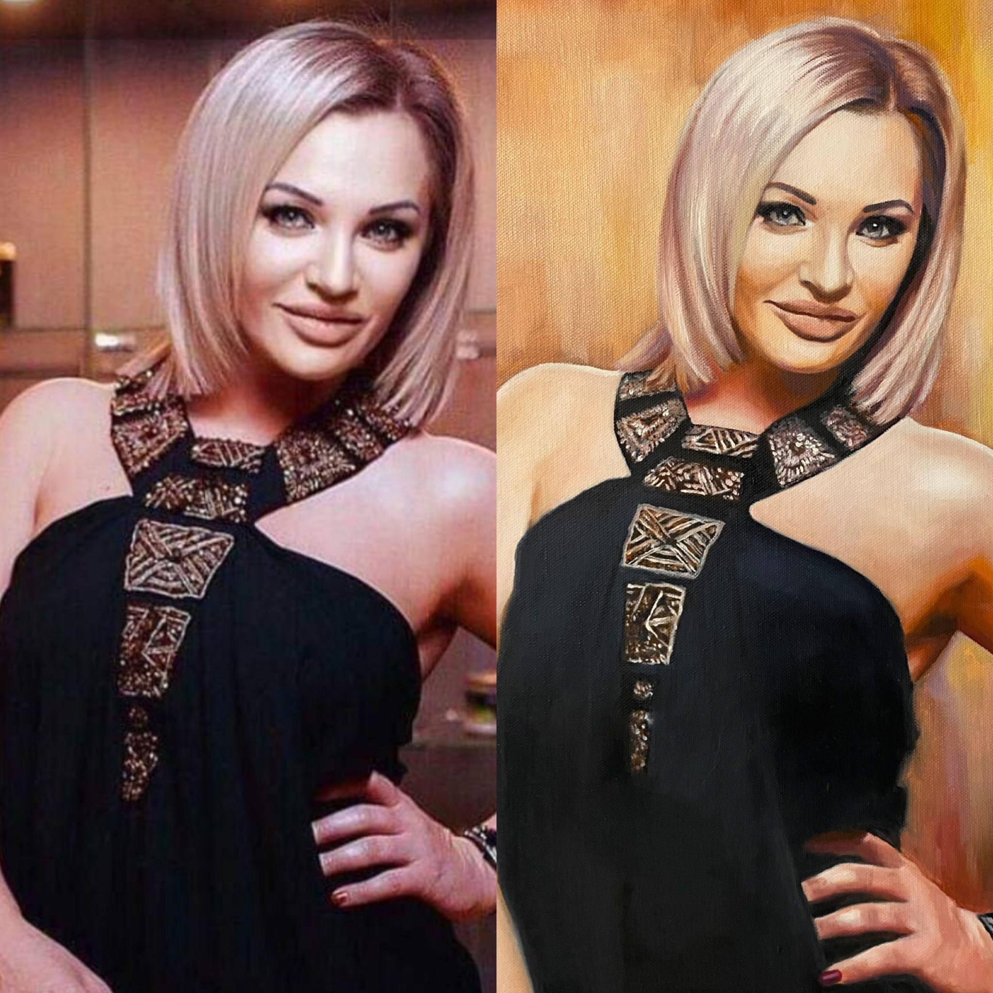 Портреты. Художник Светлана Михайличенко. Картины ручной работы в наличии и под заказ