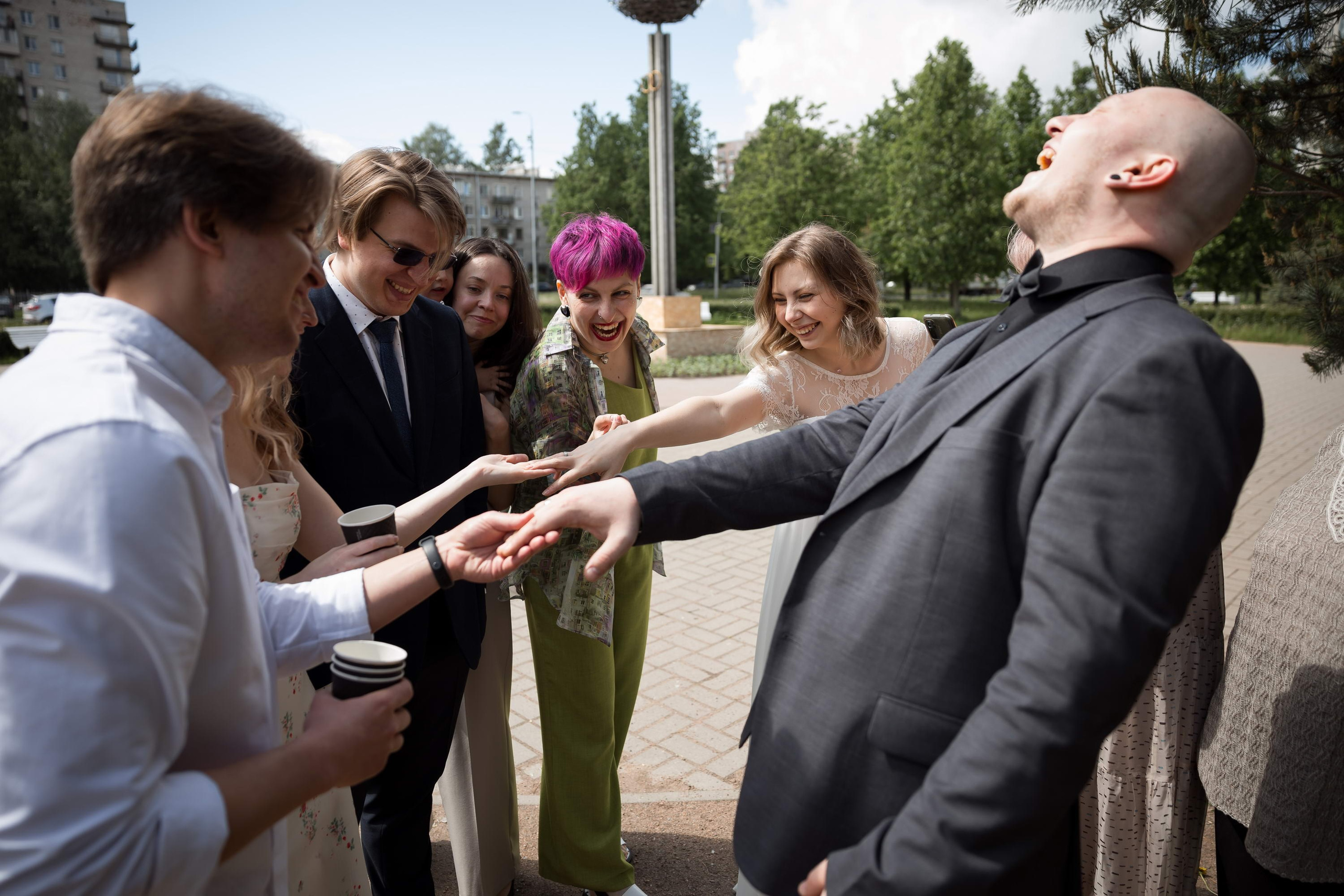 ЗАГС Калининского района. Свадебный фотограф Игорь Брундасов 8PHOTO на свадьбу венчание загс СПб