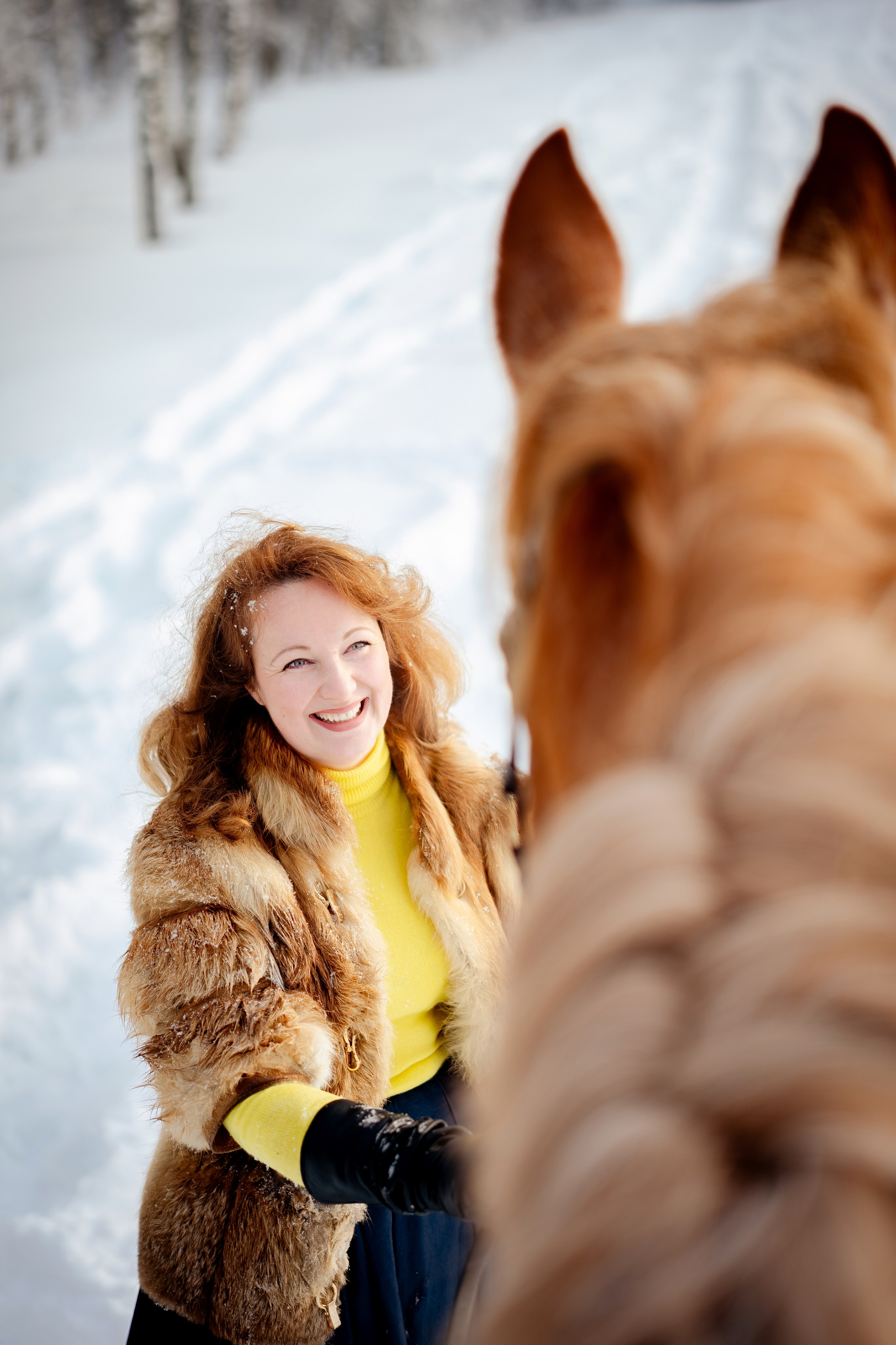 Ольга и Любимчик. Портретный и семейный фотограф в Москве/Видное