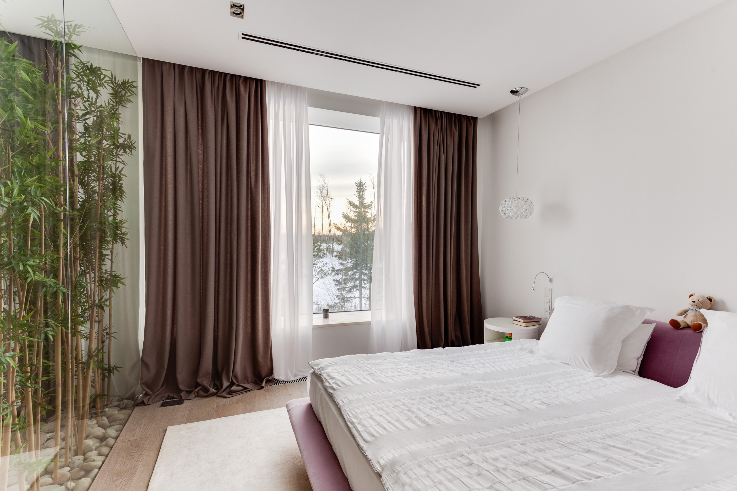 Luxury mansion bedroom interior  - photographer Andrey Dunin