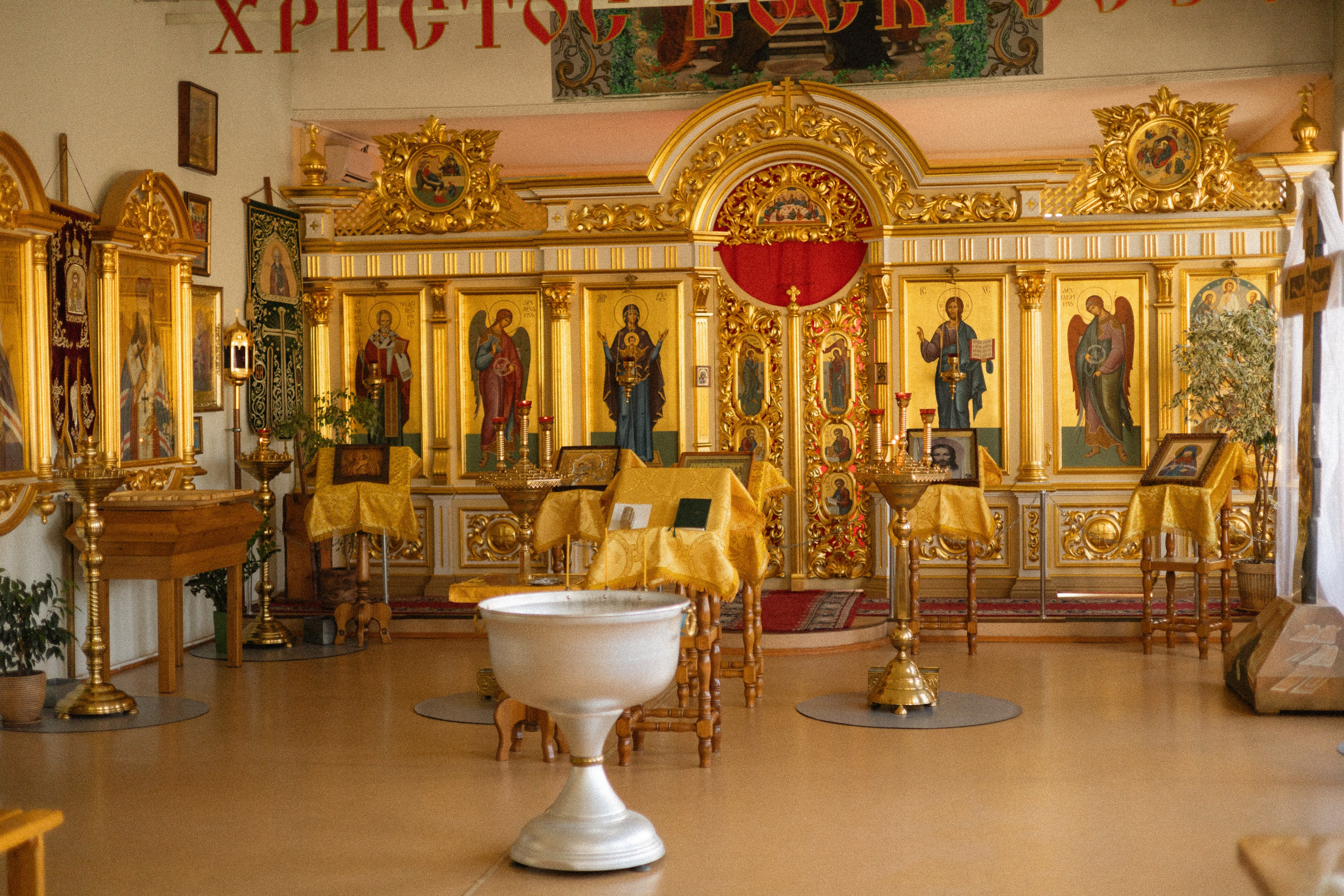 Крещение Лёвы. Фотограф в г. Чита