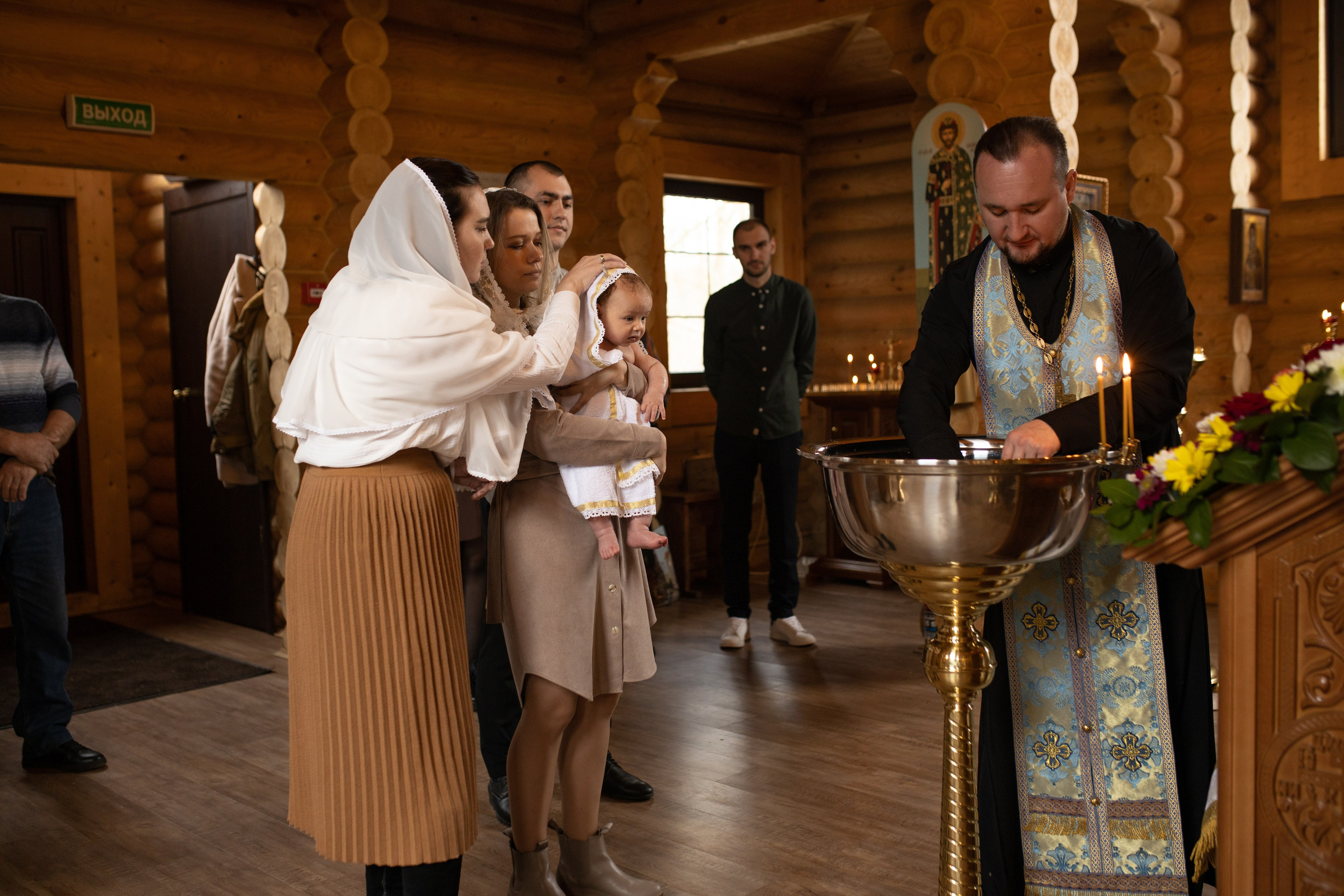 Таинство крещения Марка. Фотограф в Железнодорожном и Балашихе