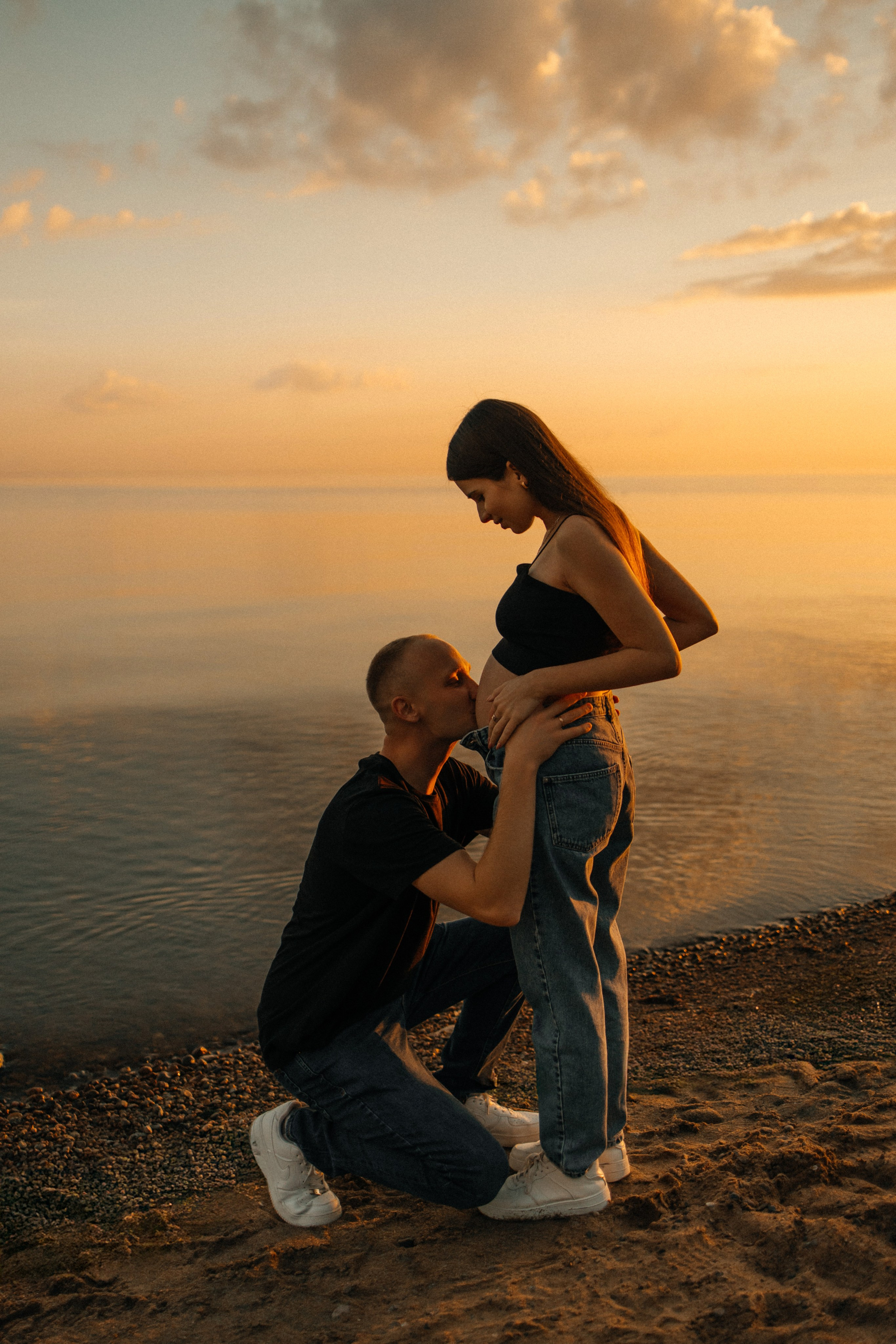 Гендер-пати для двоих на заливе. Фотограф в Санкт-Петербурге Виктория Безверхая