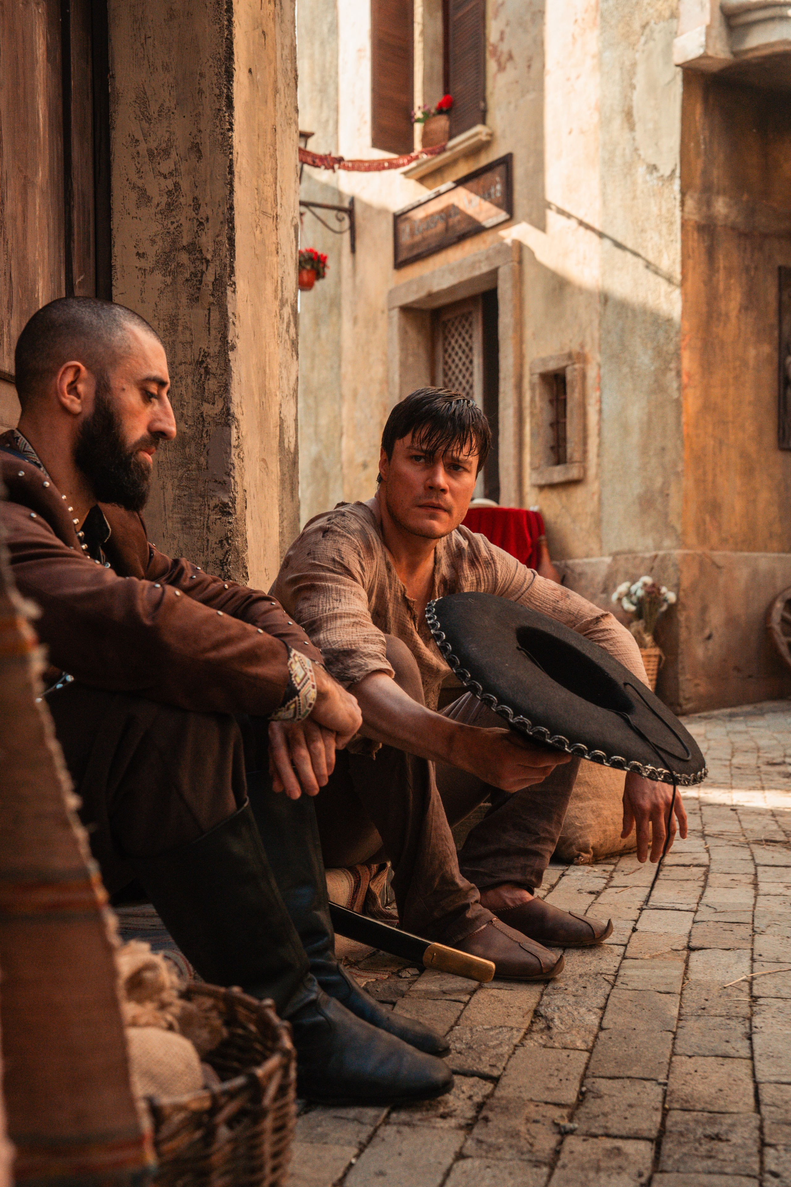 Behind the scenes of a series “Dubrovsky. Russian Zorro” TNT Premier. Beardy Pix