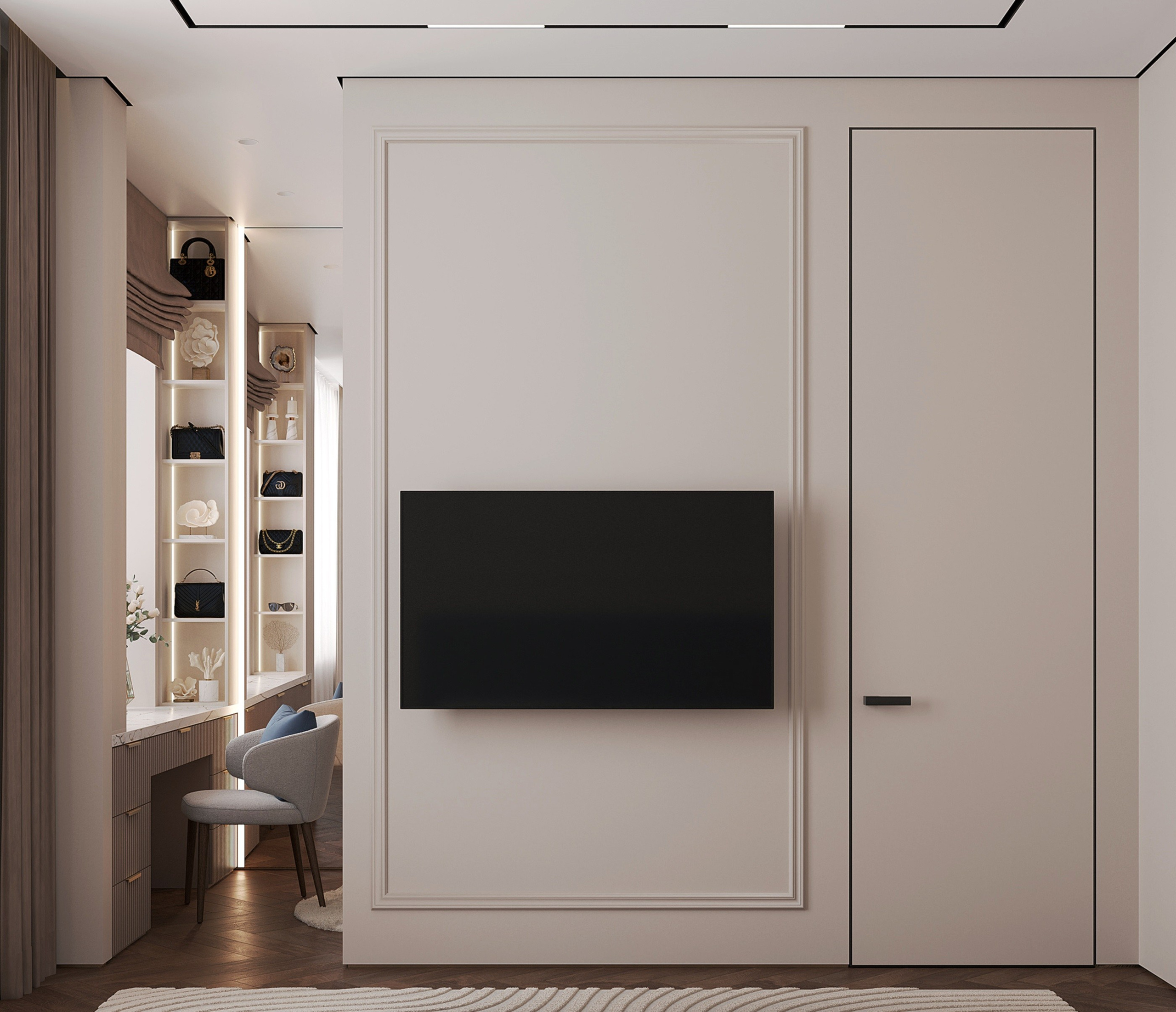 Проект Дома Казань. Студия дизайна интерьера Лактионовой Елены