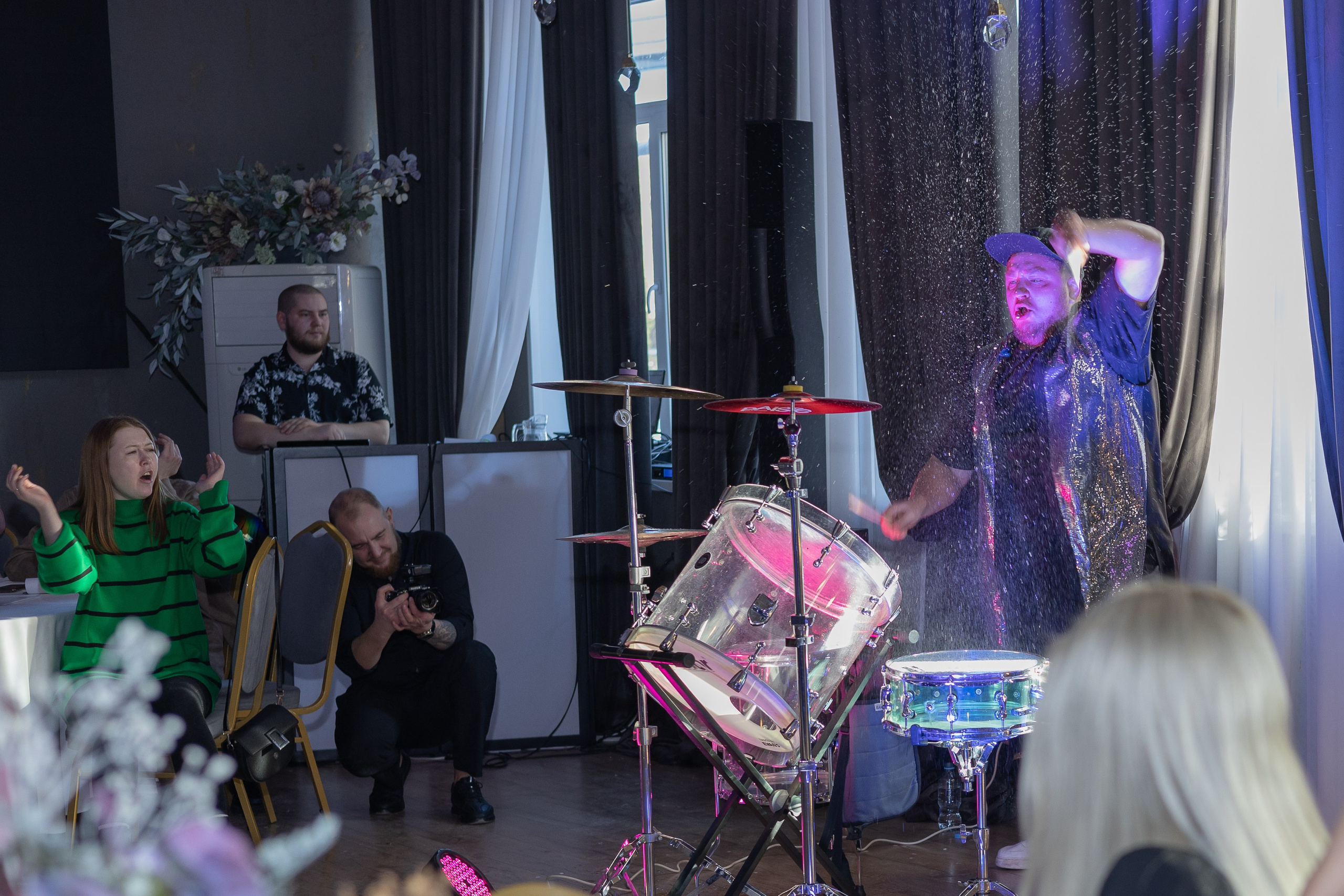 Свадебное чаепитие для молодоженов