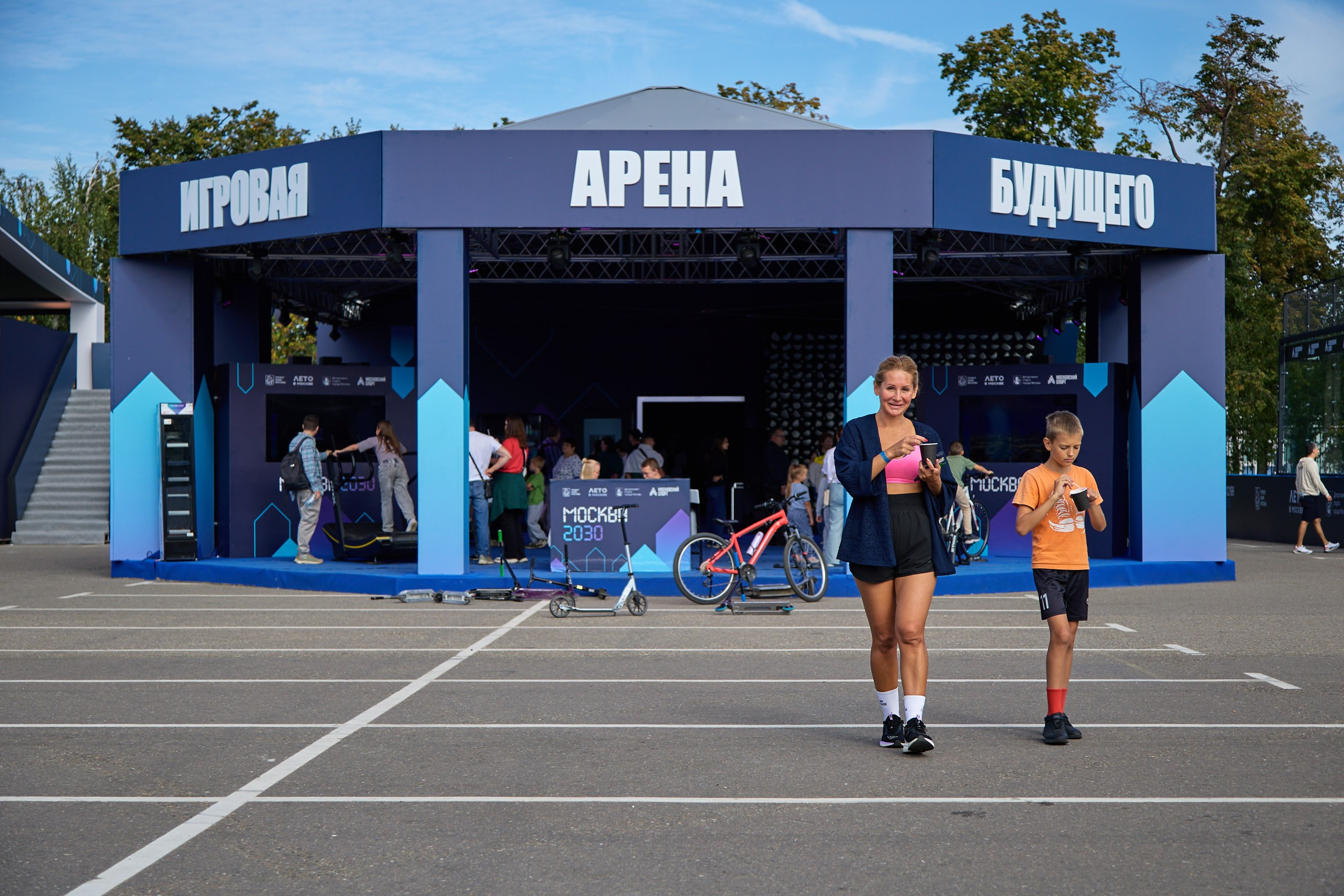 Документирование событий Москва 2030 на городской площадке, профессиональный фотограф