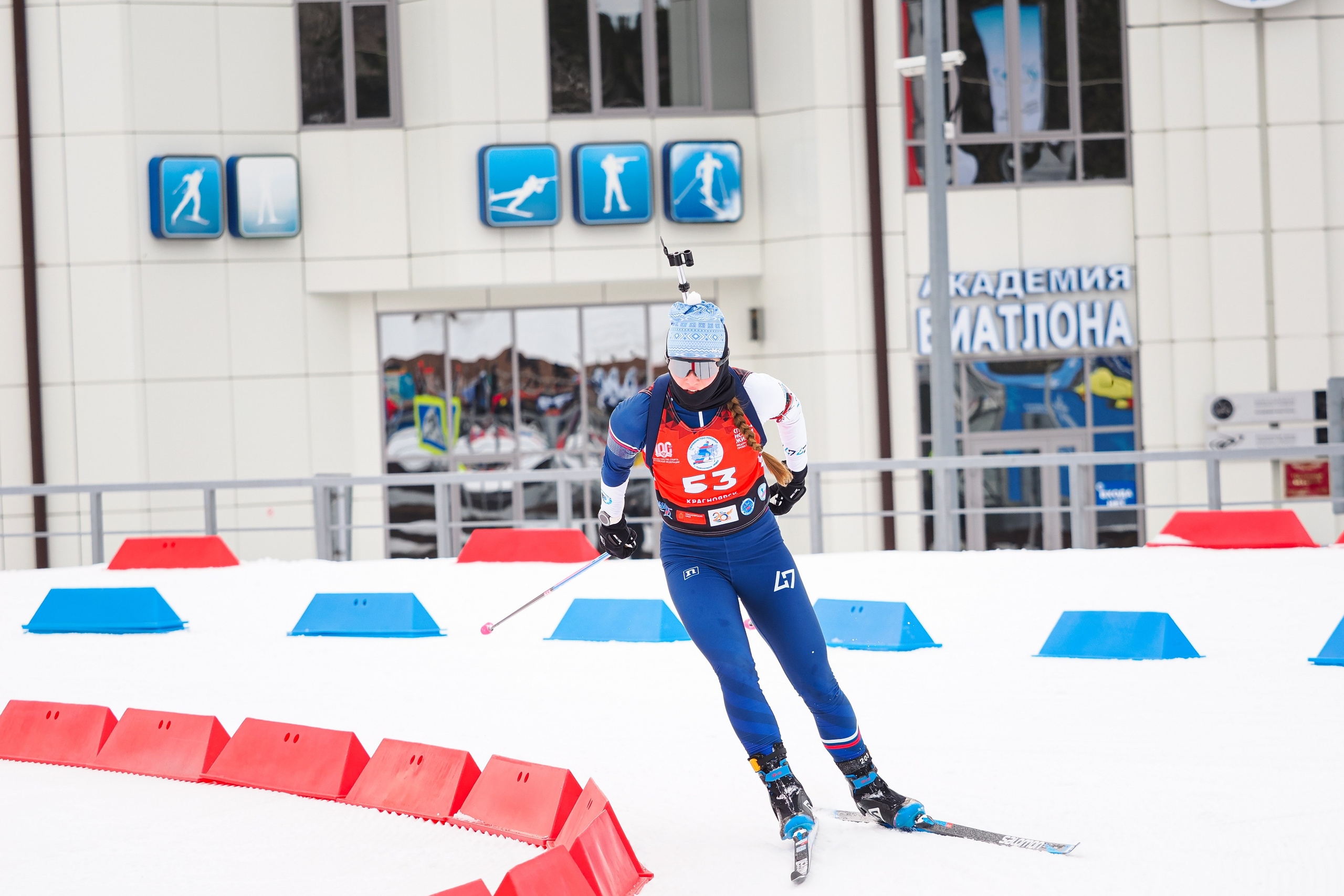 Биатлон / Первенство России. Репортажный фотограф Алексей Козьмин