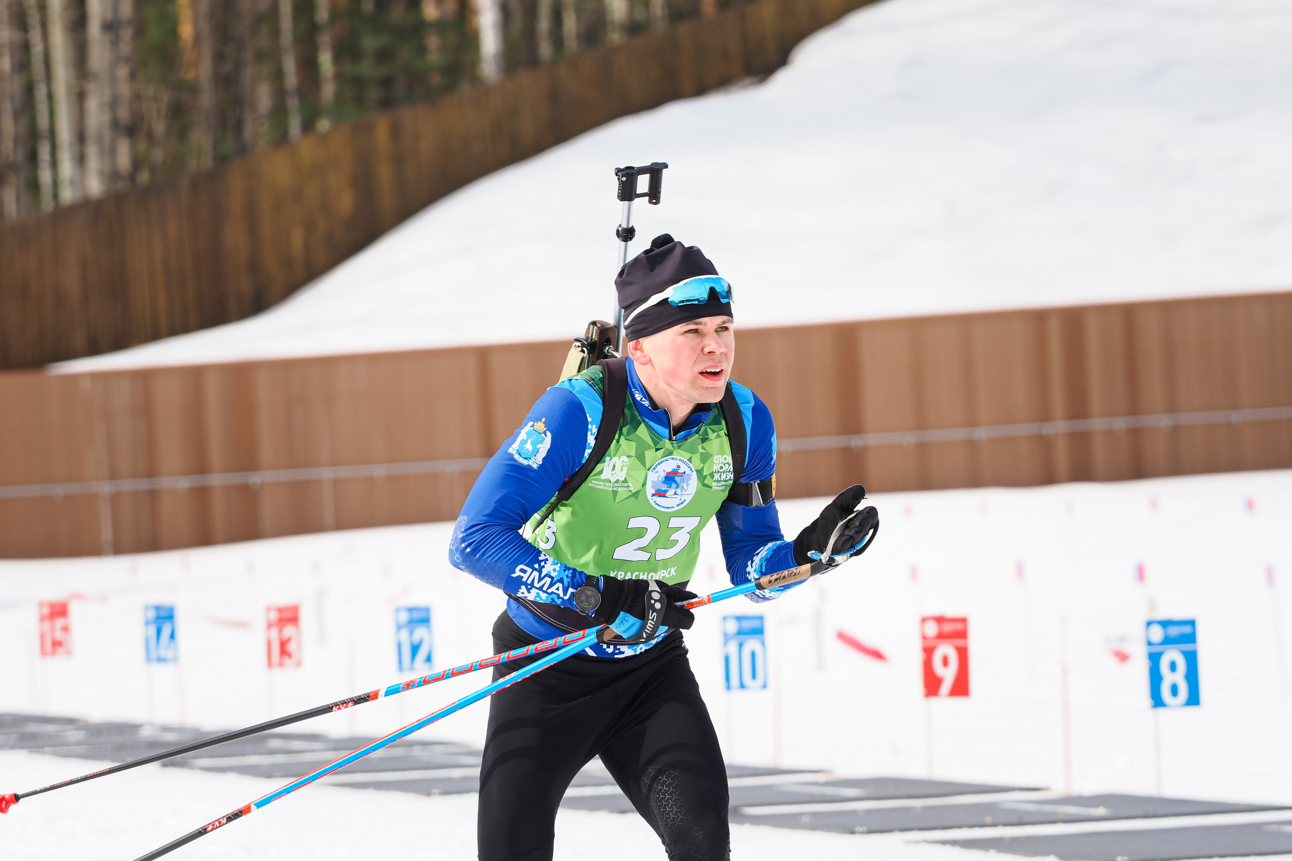 Биатлон / Первенство России. Репортажный фотограф Алексей Козьмин
