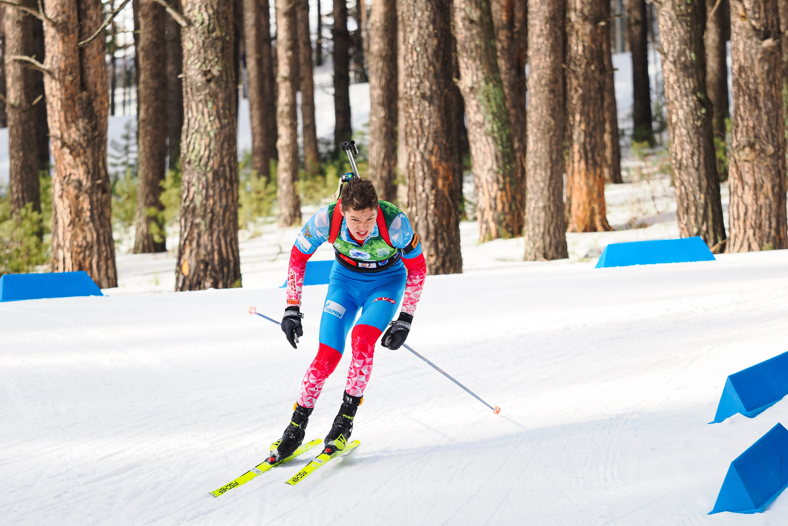 Биатлон / Первенство России. Репортажный фотограф Алексей Козьмин