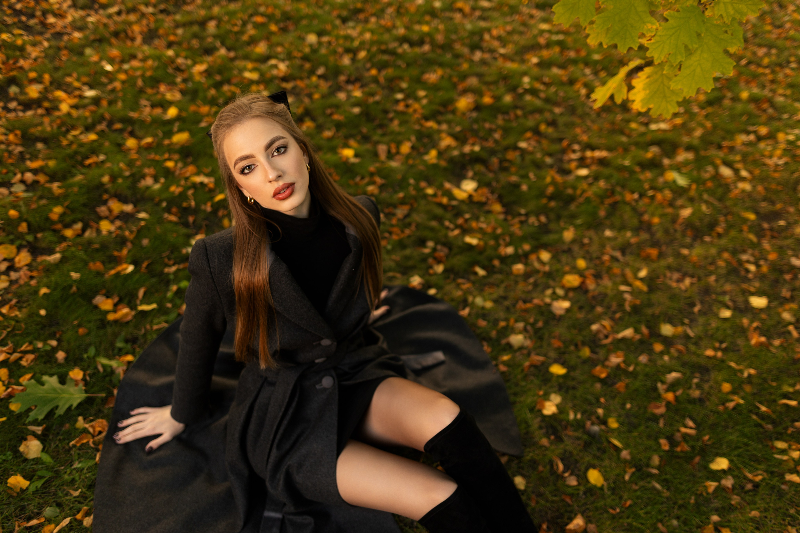 Осенний фотосет с Ксенией в формате для «себя». Дмитрий Шульгин, портретный фотограф в Воронеже