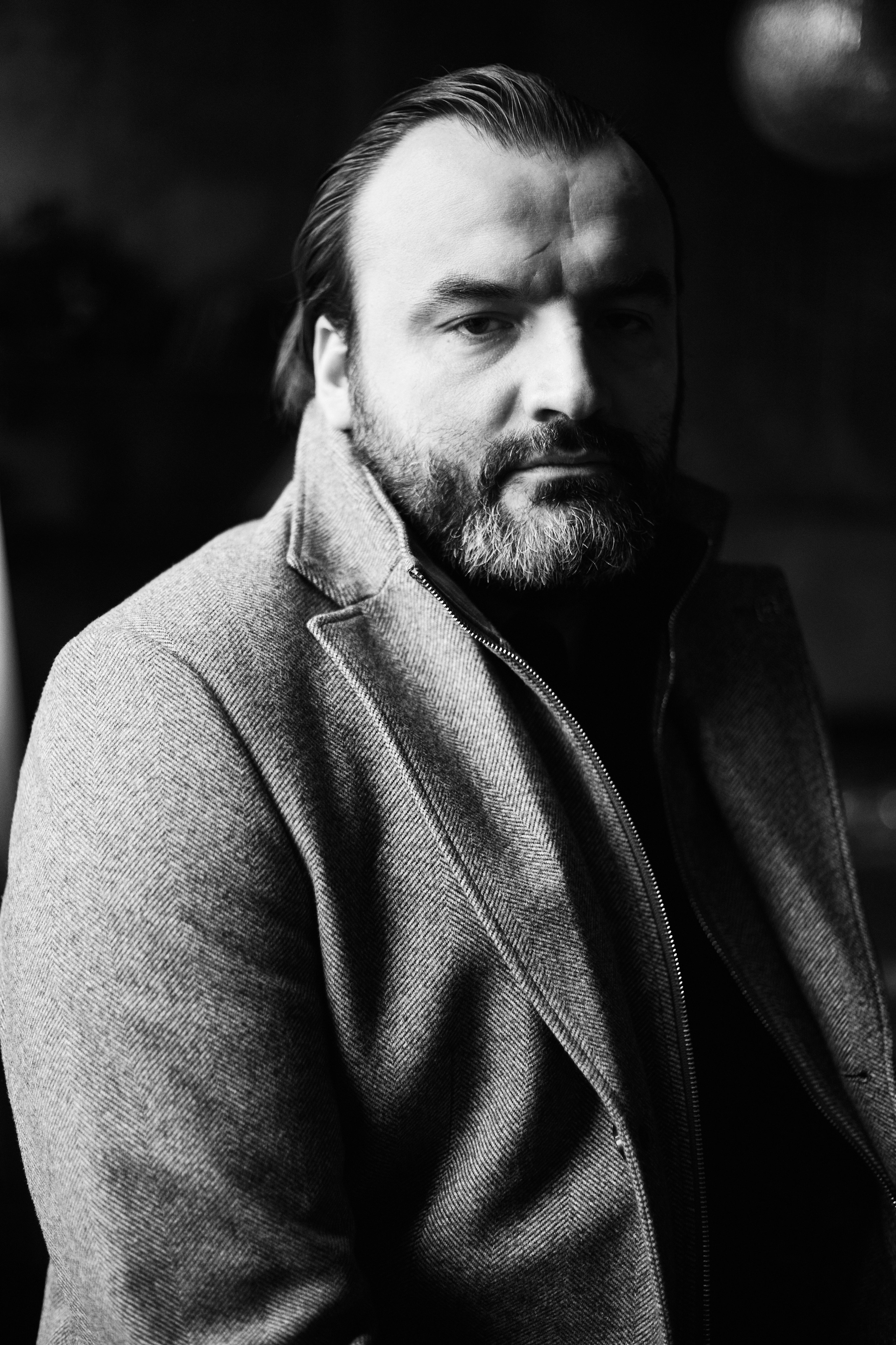 Мужской портрет — Фотосессия в студии. Анна Потявина. Фотограф Москва