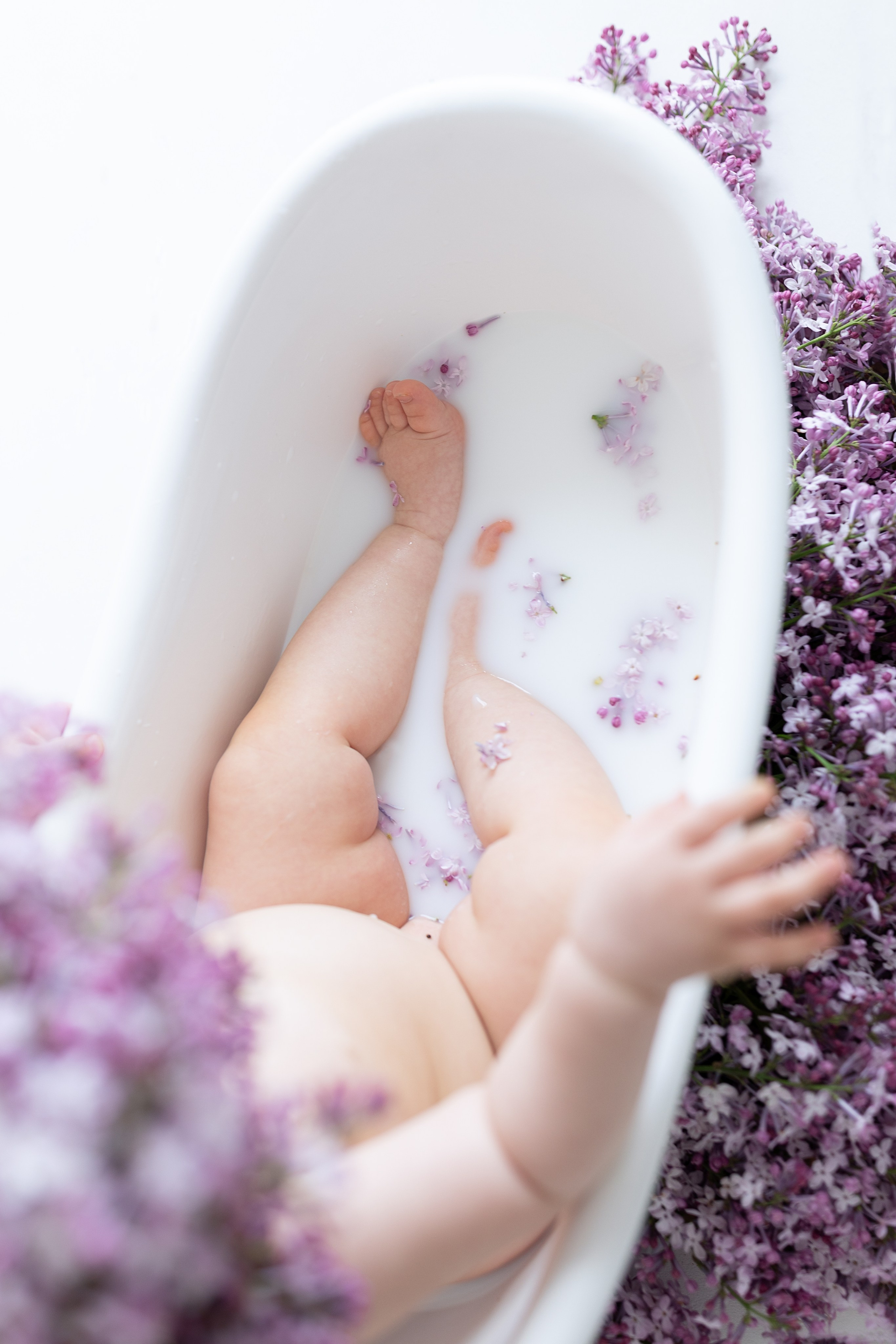 Алиса и сирень. Фотограф на годик Хабаровск Детский и семейный фотограф в Хабаровске Юлия Матвиенко