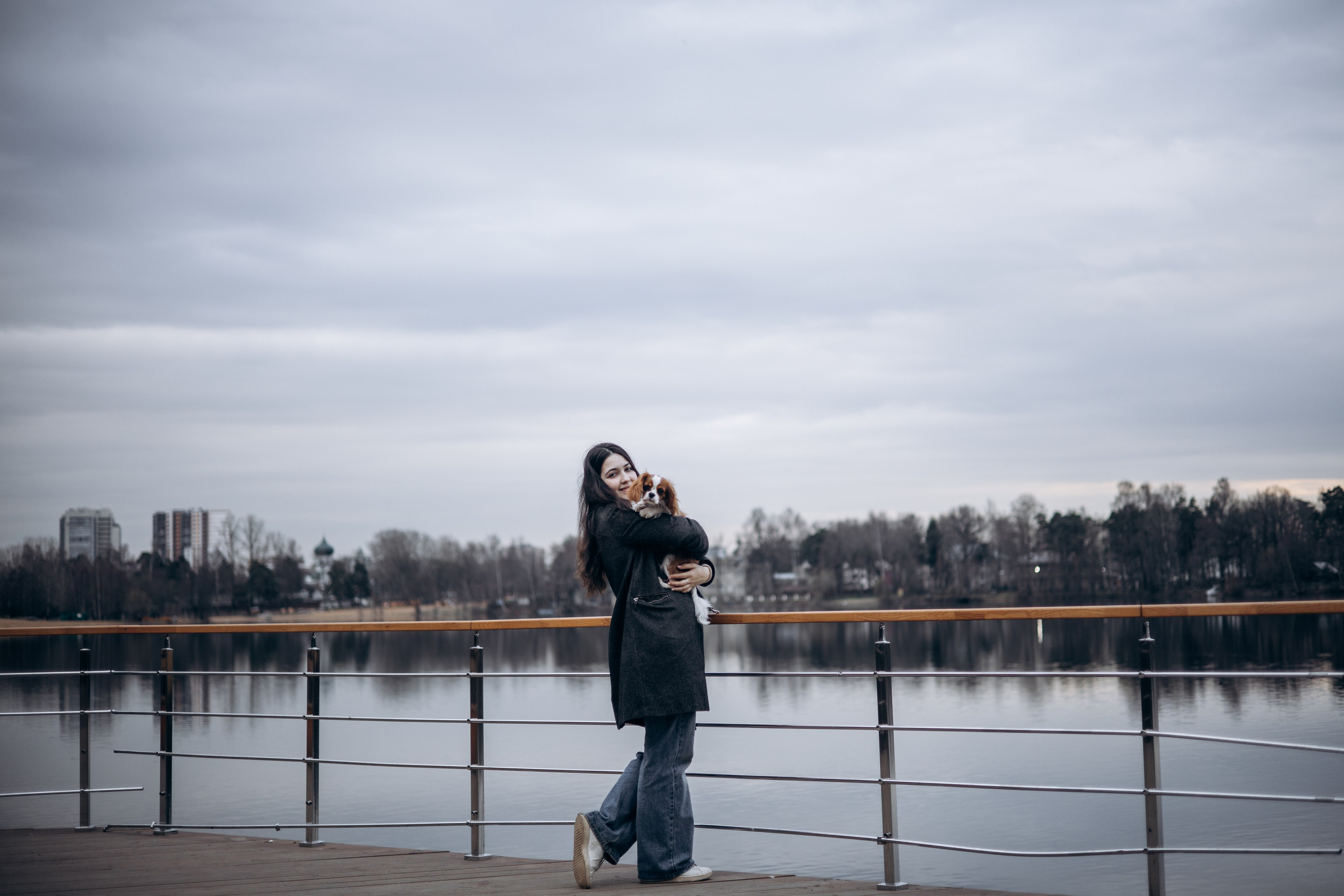 Екатерина и Тесси. Фотограф животных Евгения Верцинская