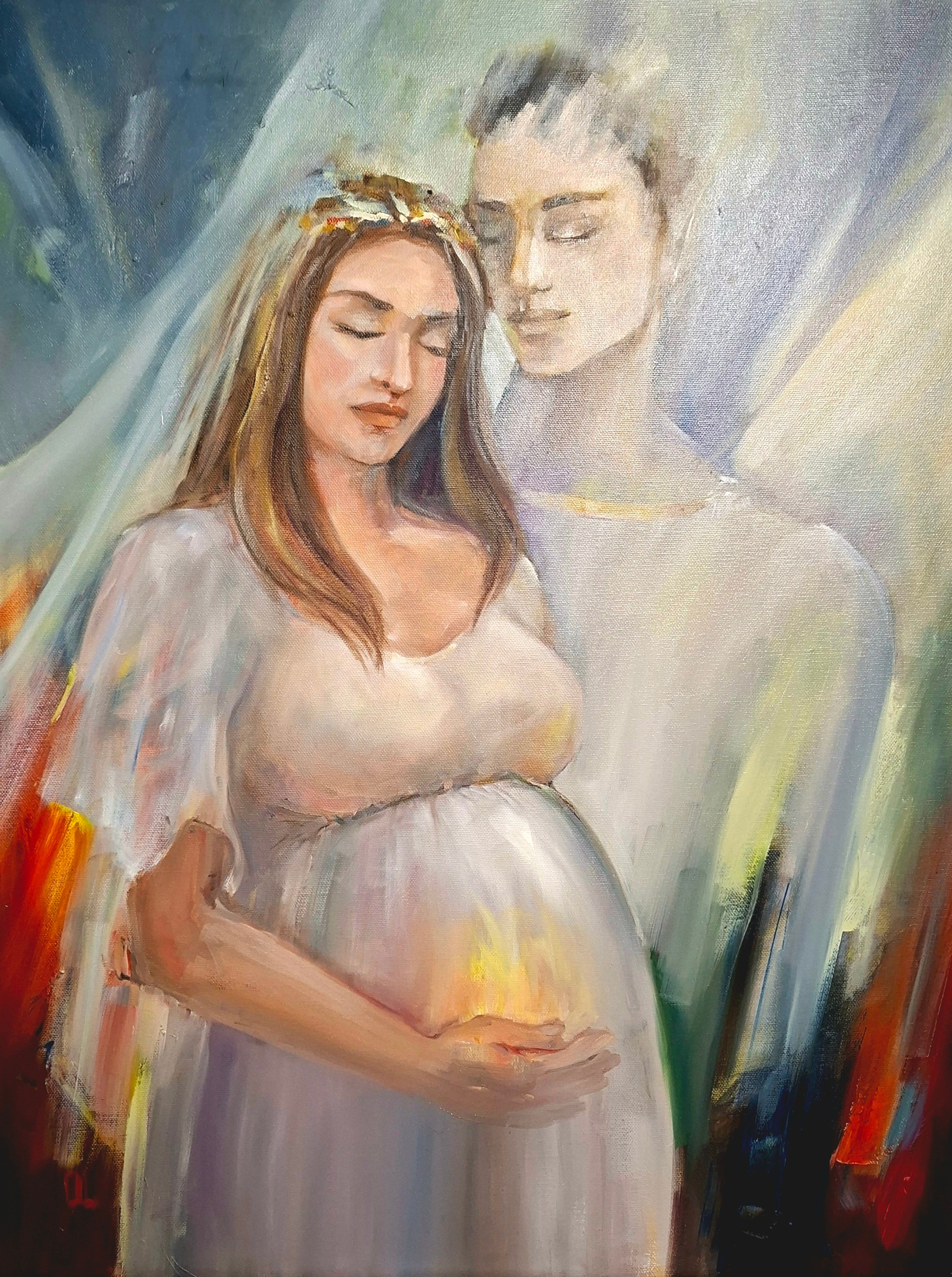Серия Русский дом. Олеся Лопатина — художник. Диалог реализма и абстракции. Живопись, сотрудничество, подкаст. Санкт‑Петербург