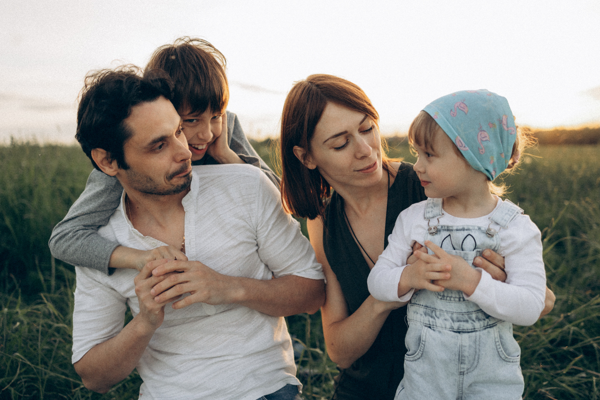 Саша Дима Миша Полина. Семейный фотограф в Ярославле Анардович Любовь