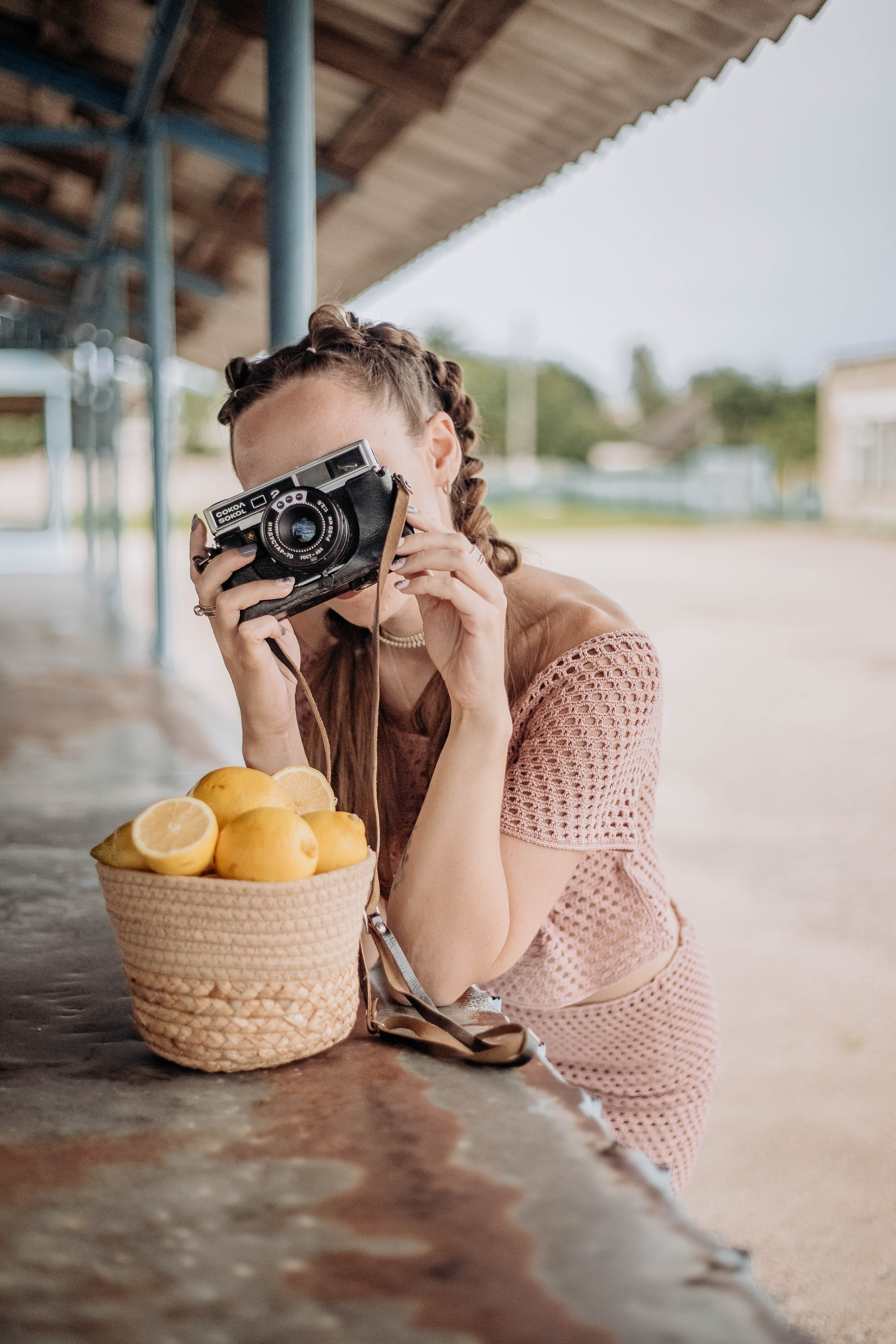Аня с лимонами. Свадебный и Семейный фотограф Маргарита Павлова