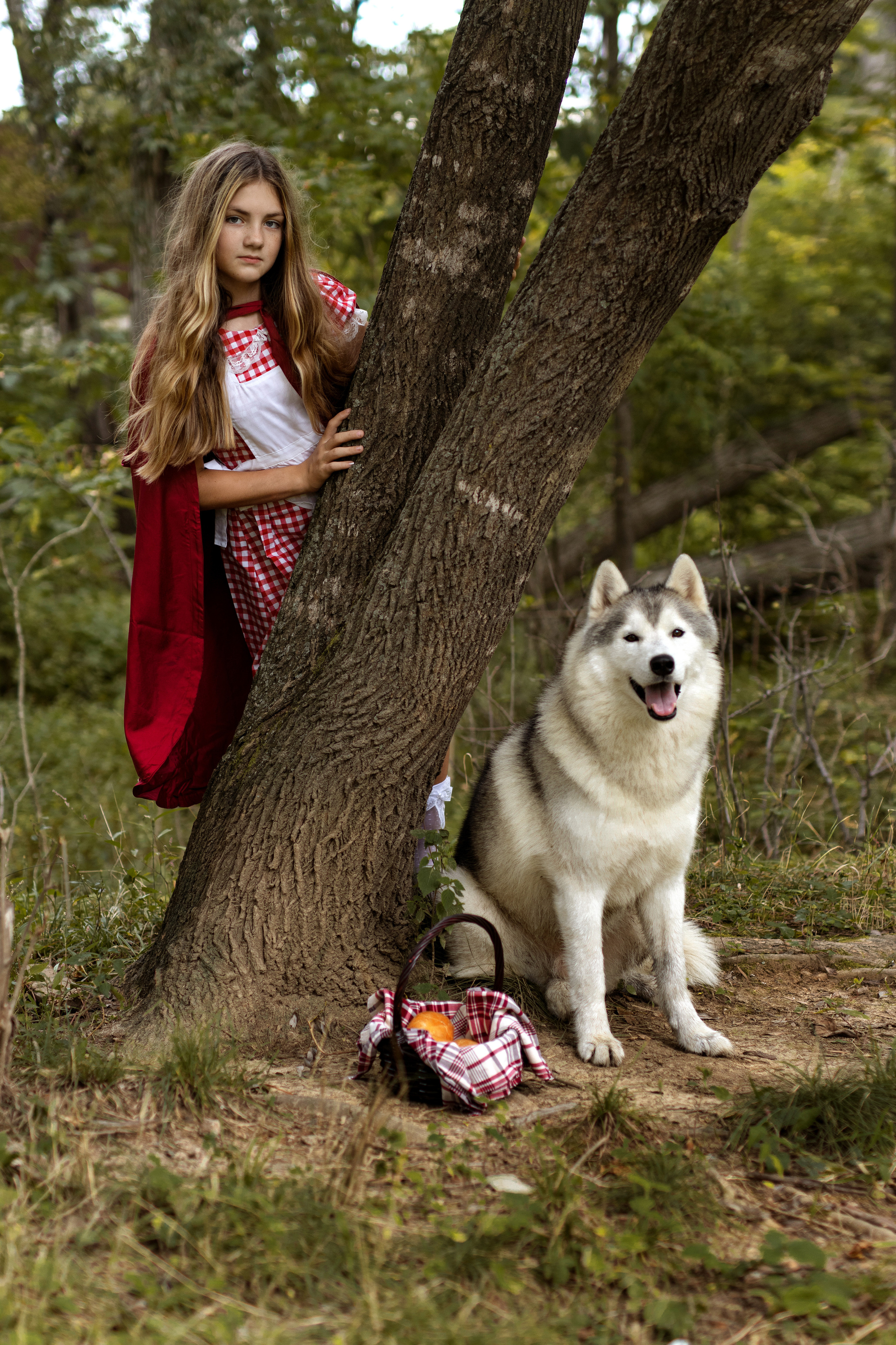 Алиса — «Красная Шапочка». Фотограф Марина Семенова г. Владивосток