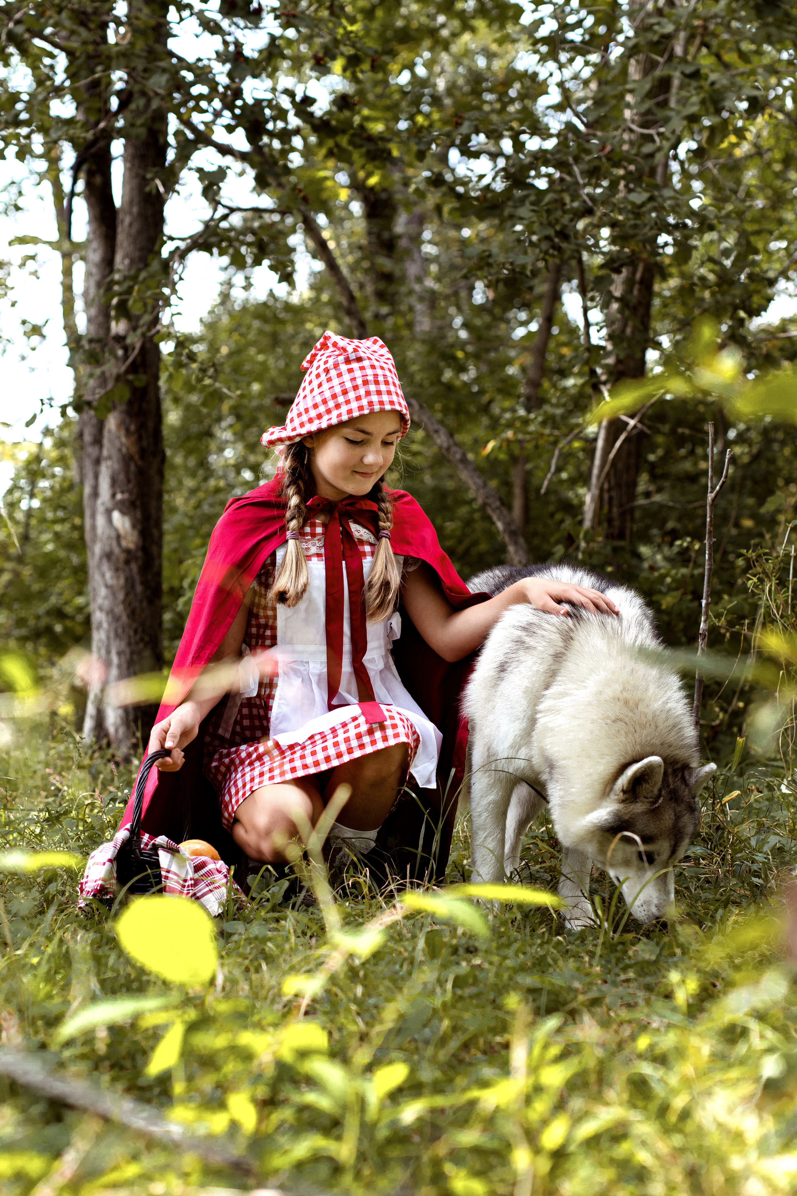 Алиса — «Красная Шапочка». Фотограф Марина Семенова г. Владивосток